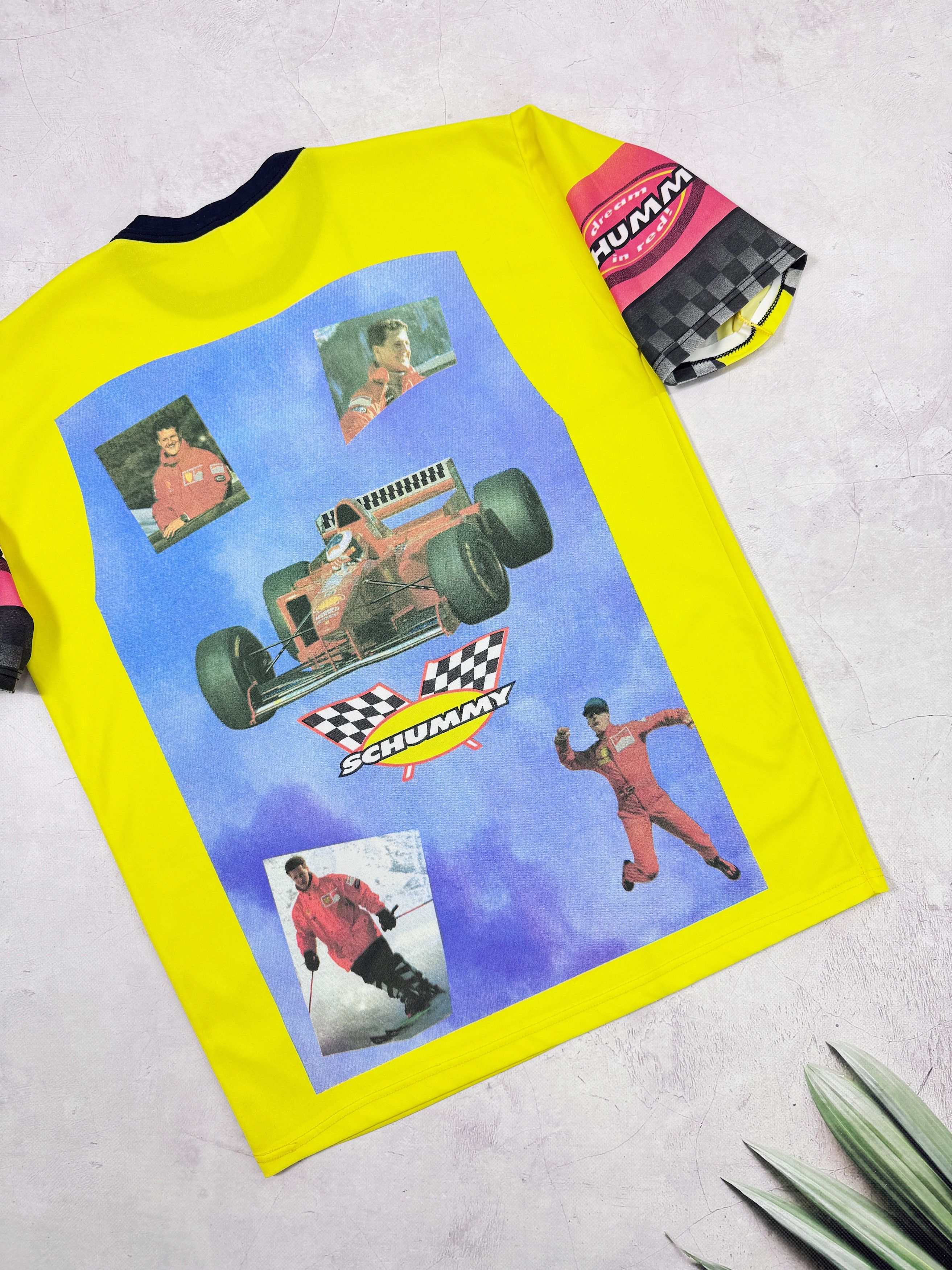 Vintage Vintage Michael Schumaher T-Shirt Formula1 Racing Style Size US M / EU 48-50 / 2 - 12 Thumbnail
