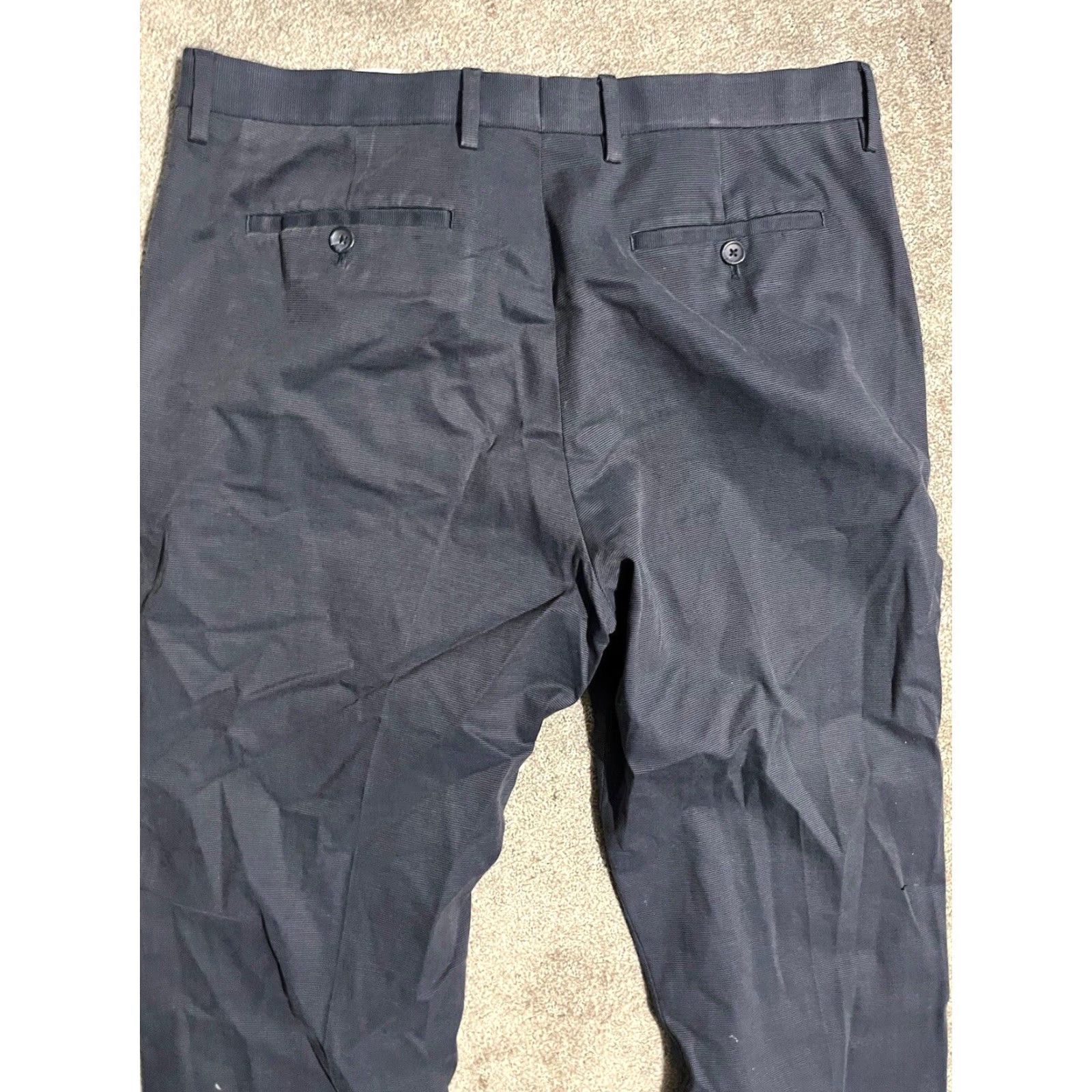 Banana Republic VINTAGE Banana Republic Mens Pants Blue 34x32 Cotton Polyester Blend Slim Fit Dress Pants Mens Size US 34 / EU 50 - 4 Thumbnail