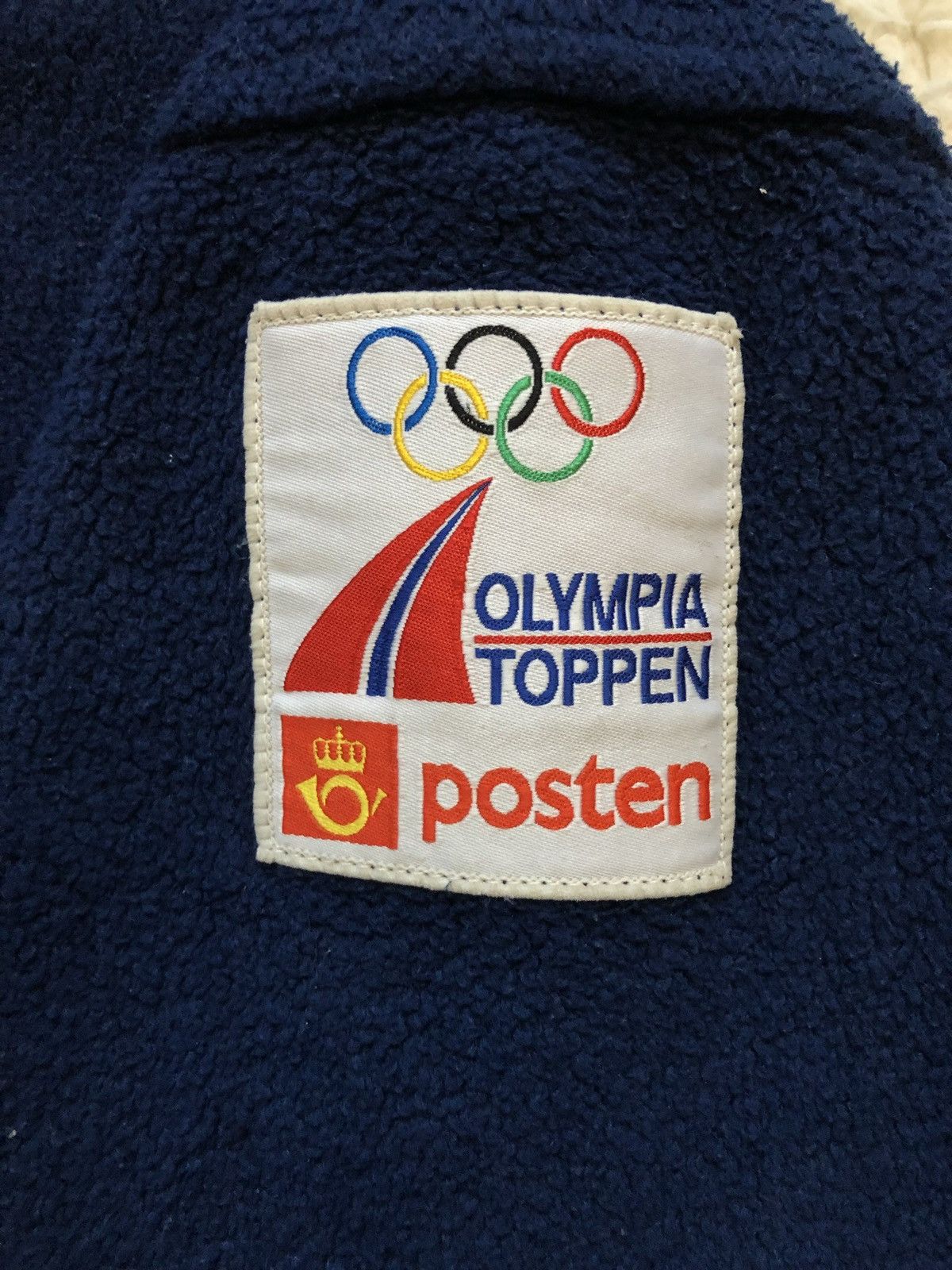 USA Olympics × Vintage Fleece Olympia Toppen Vintage 90’s Olympic Size US XXL / EU 58 / 5 - 2 Thumbnail