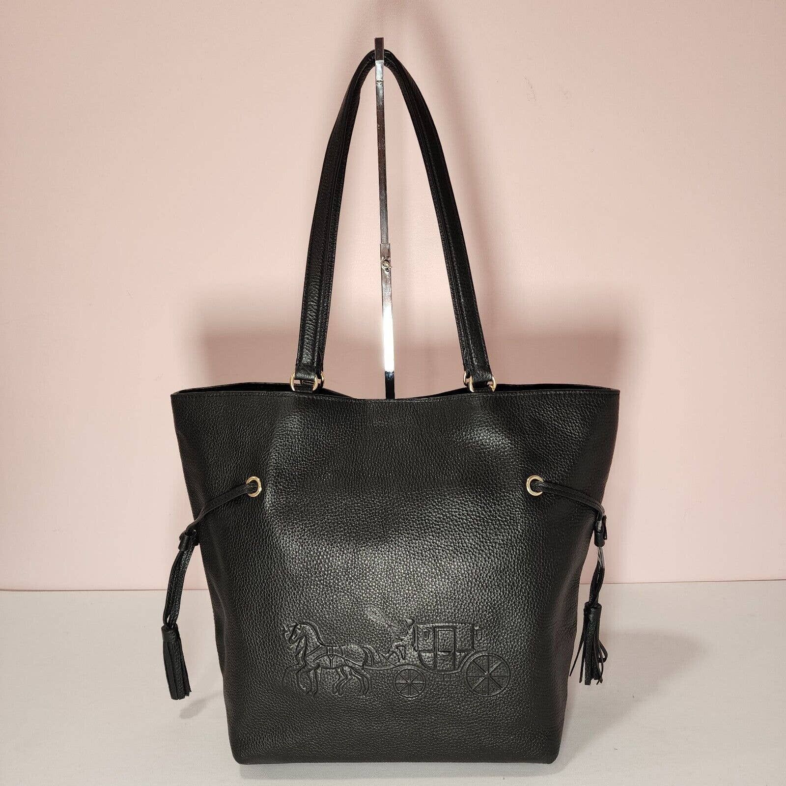 ★COACH★Smith Tote Bag 24★Straw/ Im/ Toast/ Black NWT COACH Smith Tote Bag 24 CAL89 Toast Black Crossbody
