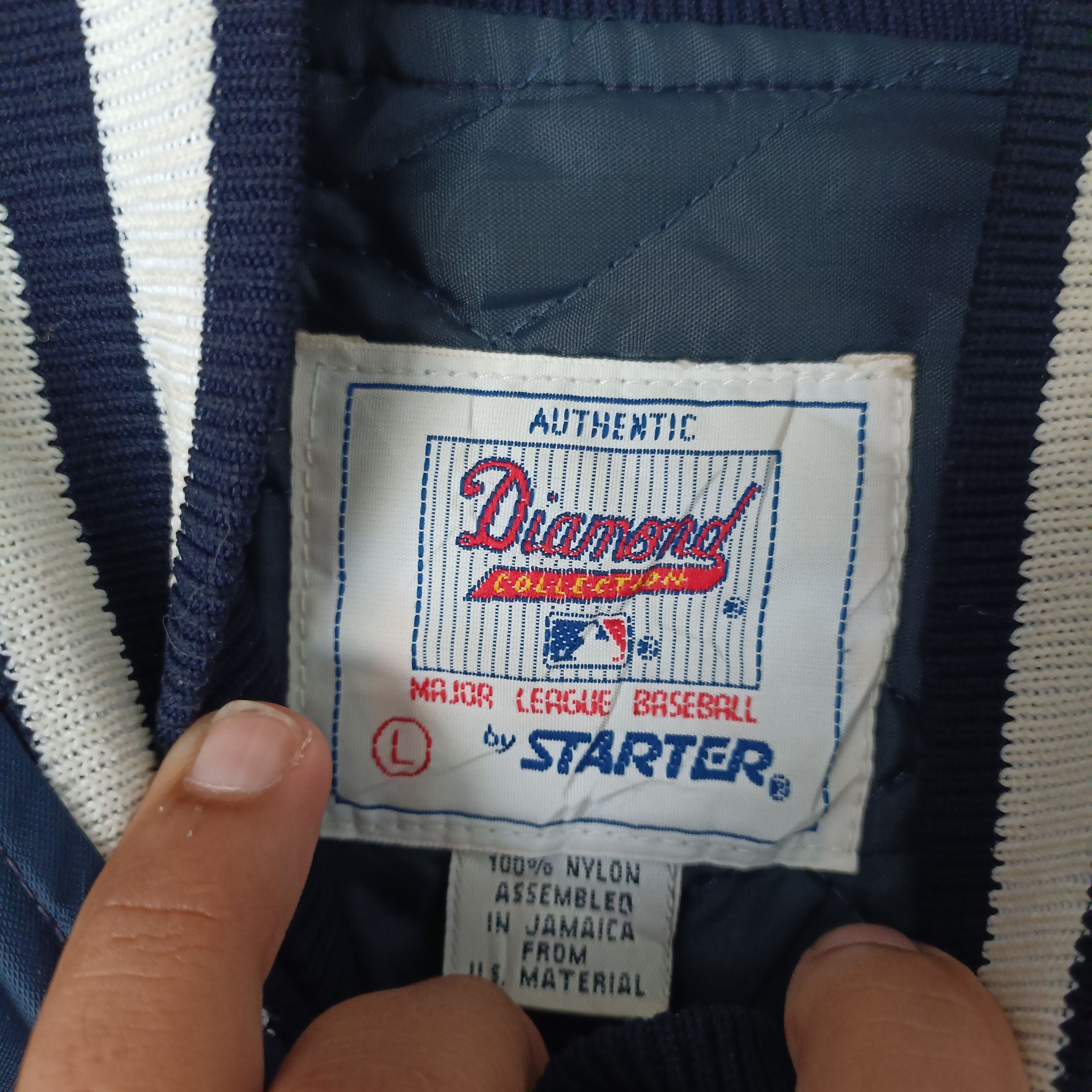 New York Yankees Vintage 1990 RARE MLB New York Starter Diamond Collection Size US L / EU 52-54 / 3 - 4 Thumbnail