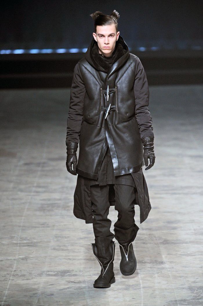 Image of Rick Owens Coat in Black, Men's (Size XL)