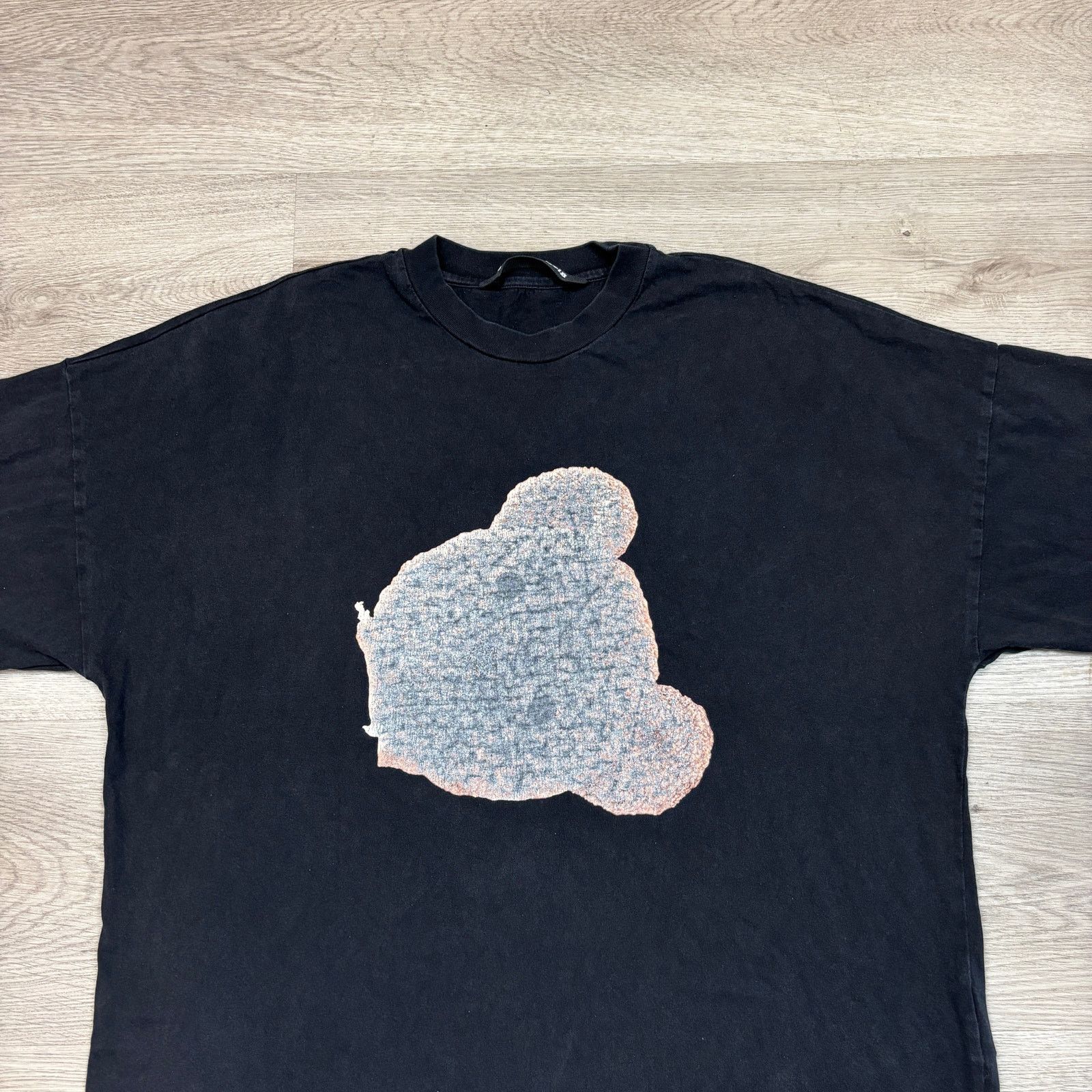 Palm Angels Rare Palm Angels Faded Big Teddy Logo Oversized Shirt Large Size US L / EU 52-54 / 3 - 2 Thumbnail