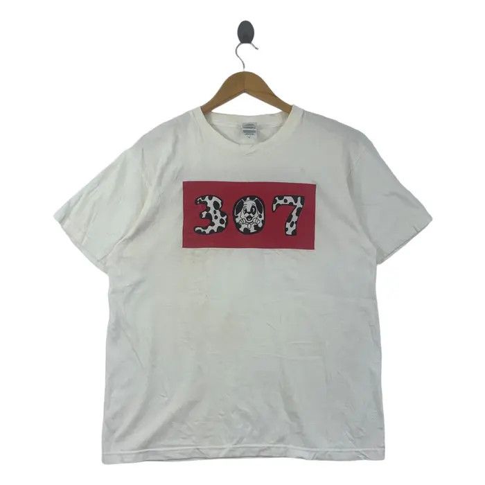 Vintage Vintage DALMATIANS 307 DOG Pet Polka Dot Tee Shirt Size L / US 10 / IT 46 - 1 Thumbnail