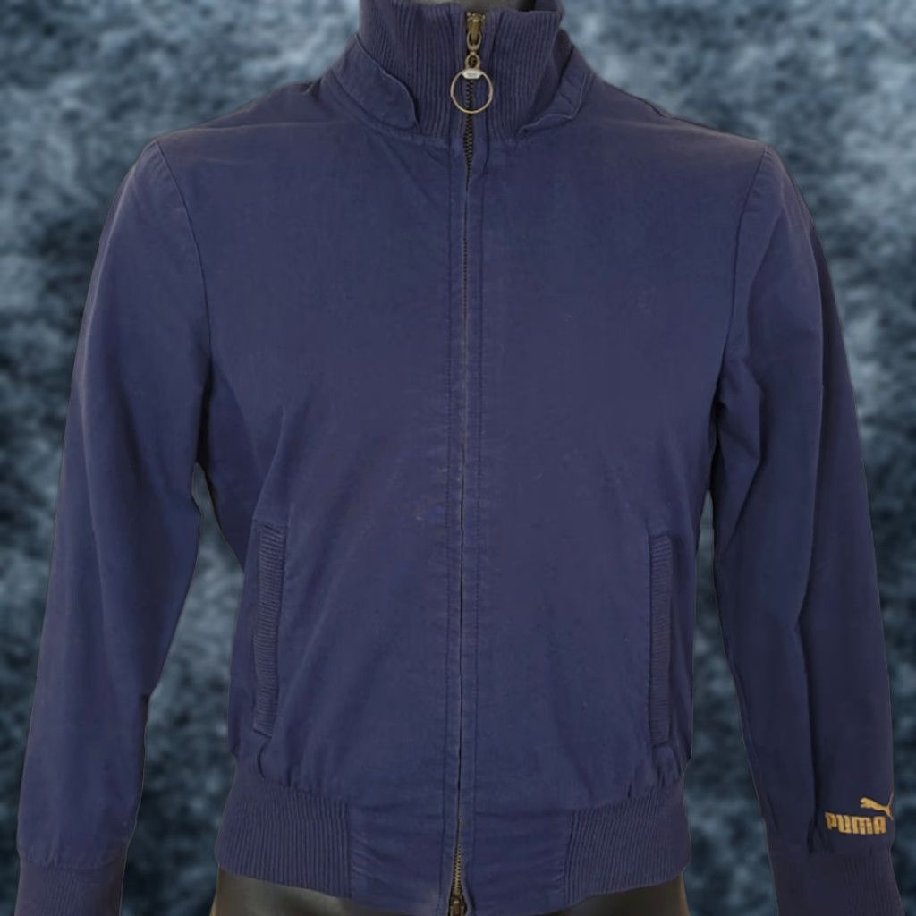 Puma VINTAGE Puma Italia Track Jacket Mens XS Blue Full Zip Size US XS / EU 42 / 0 - 1 Thumbnail