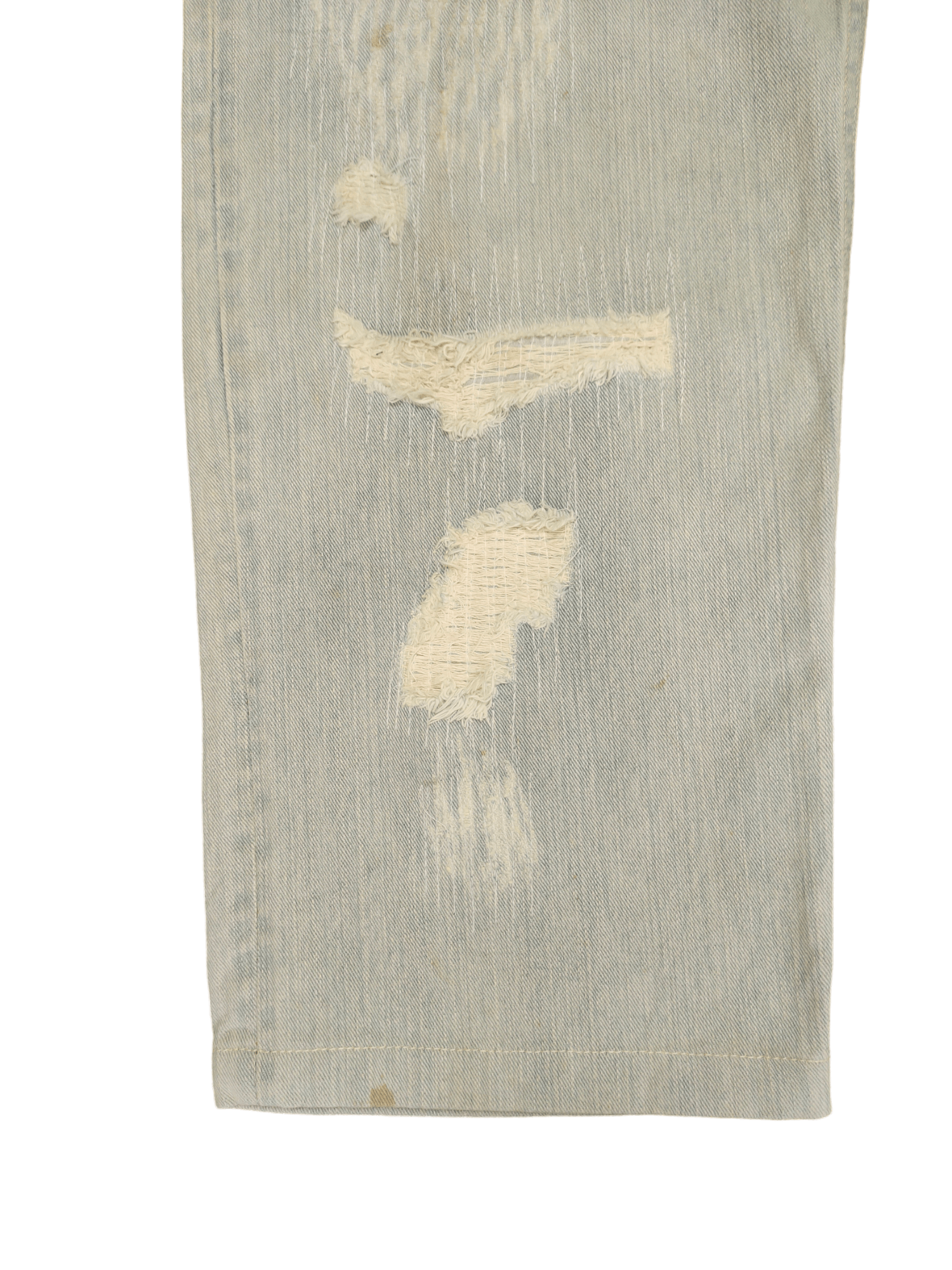 Karl Kani Karl Kani Distreesed Boro Sashiko Wide Leg Denim Baggy Jeans Size US 32 / EU 48 - 7 Thumbnail
