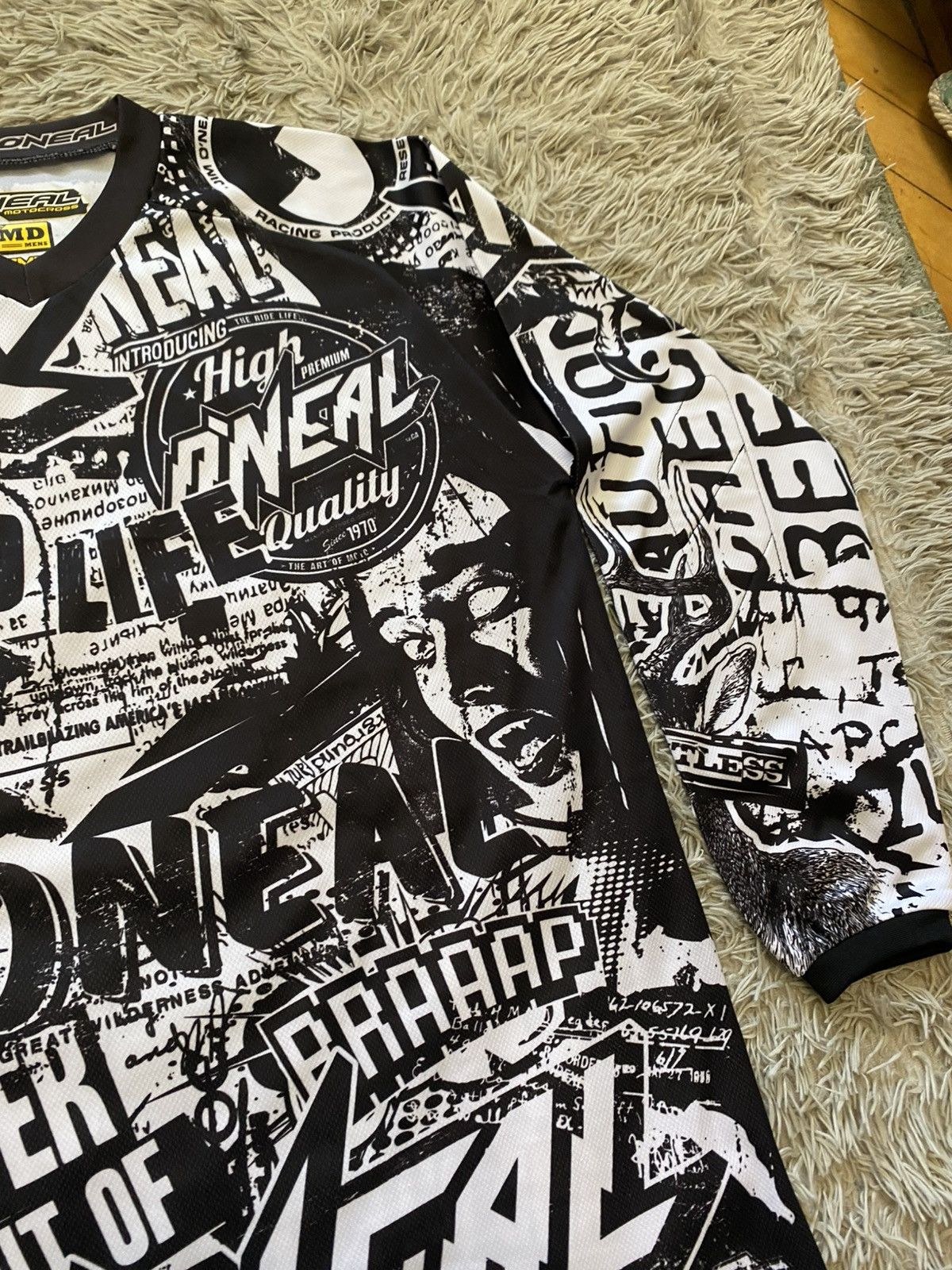 O'Neill O’Neal Motocross Element Series Jersey Comic Racing Rare Size US M / EU 48-50 / 2 - 9 Thumbnail