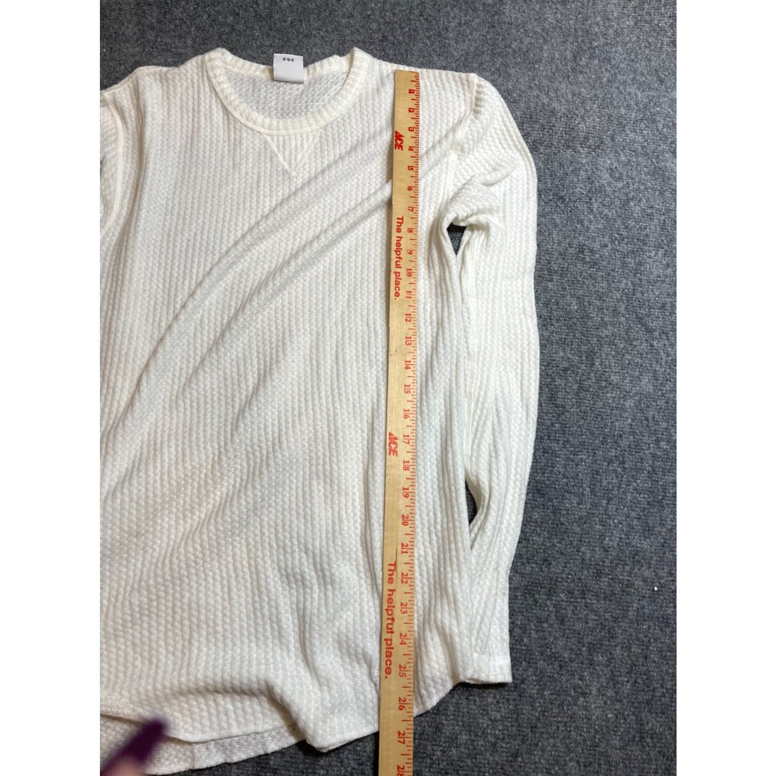 Urban Outfitters Urban Outfitters Blouse Shirt Womens S Small White Long Sleeve Pullover Solid Blouse Women S White Long Sleeve Urban Outfitters Top Size S / US 4 / IT 40 - 3 Thumbnail