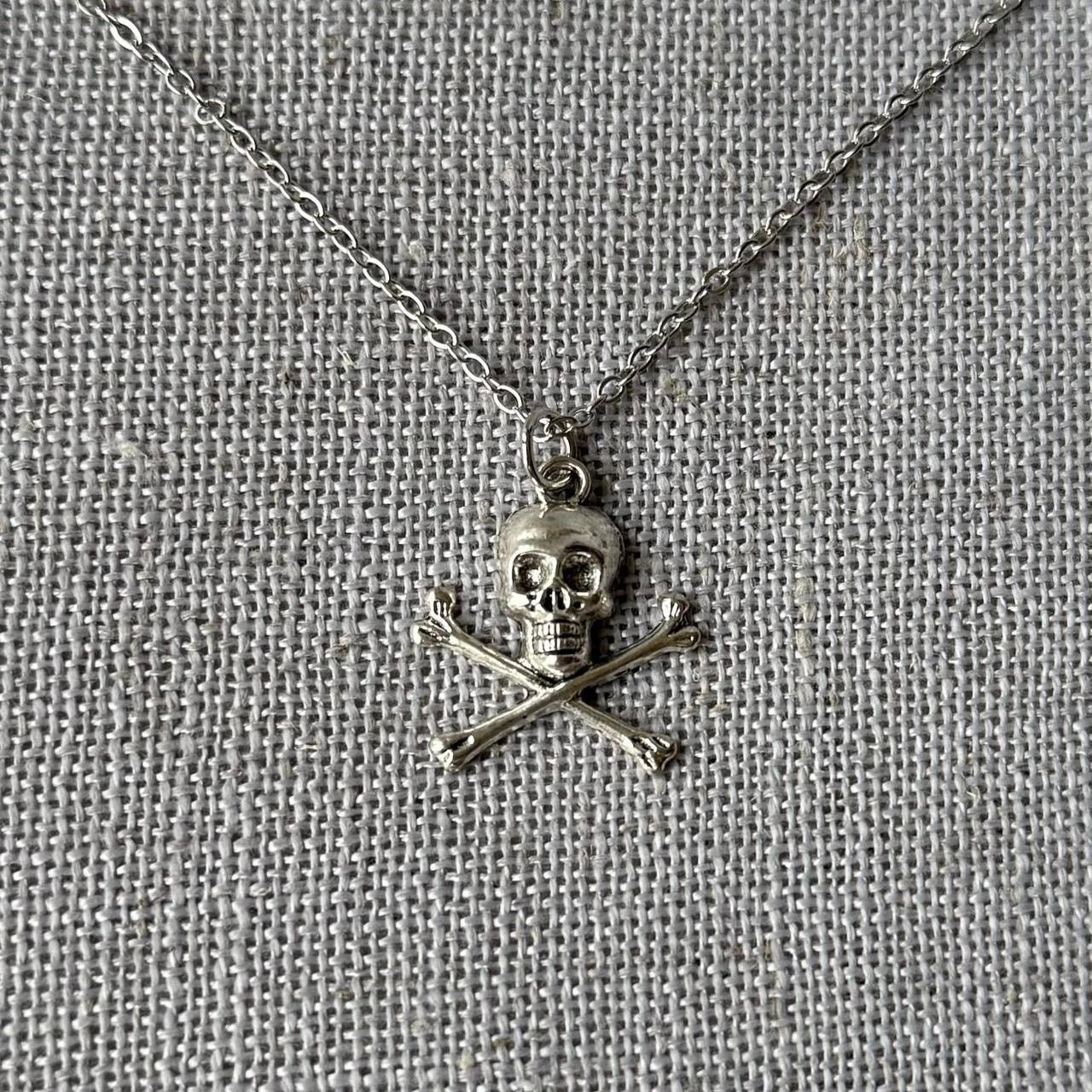 Other PIRATE SKULL & BONES NECKLACE // WMNS Size ONE SIZE - 1 Thumbnail