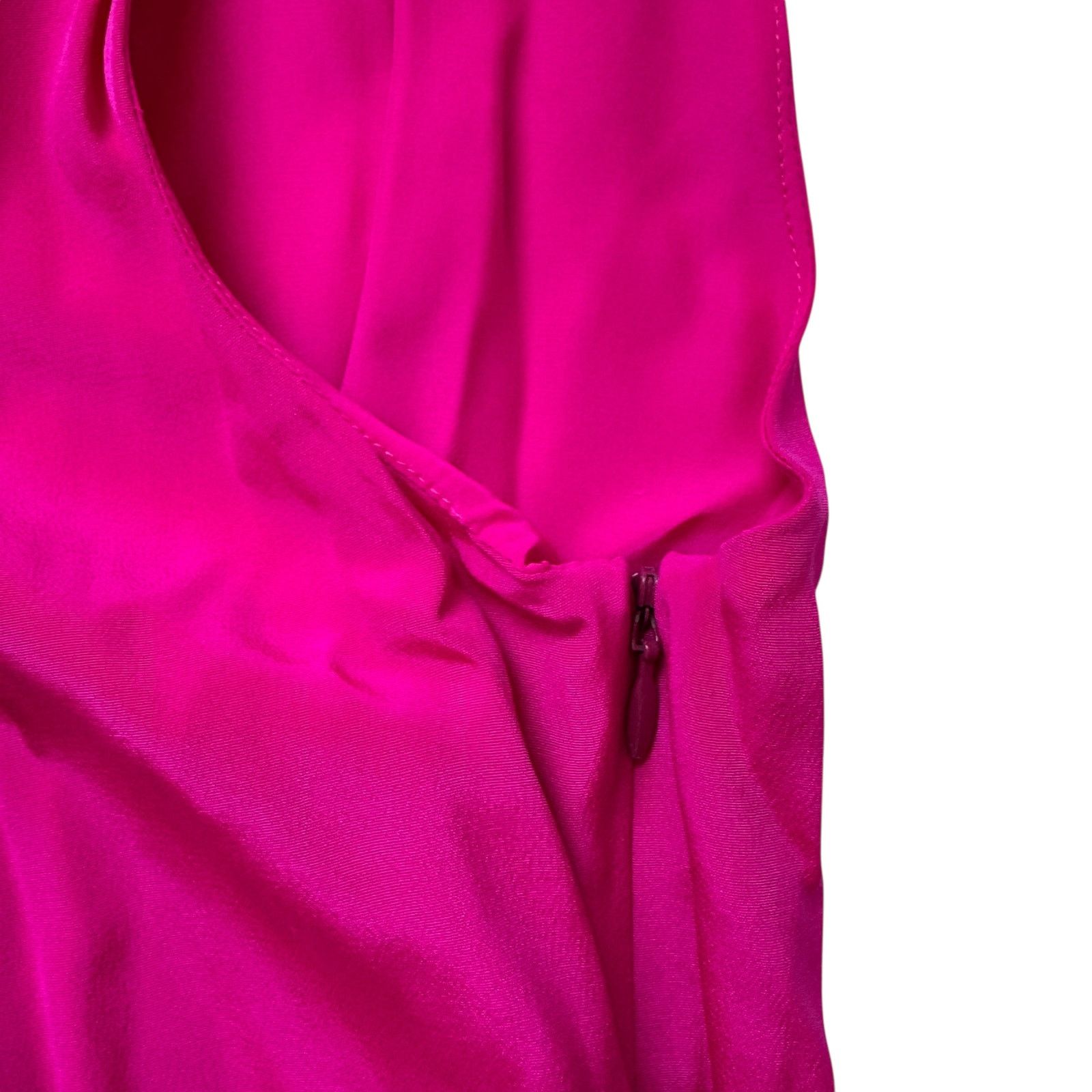 THAKOON Thakoon Bright Pink Mini Dress Size S / US 4 / IT 40 - 5 Thumbnail