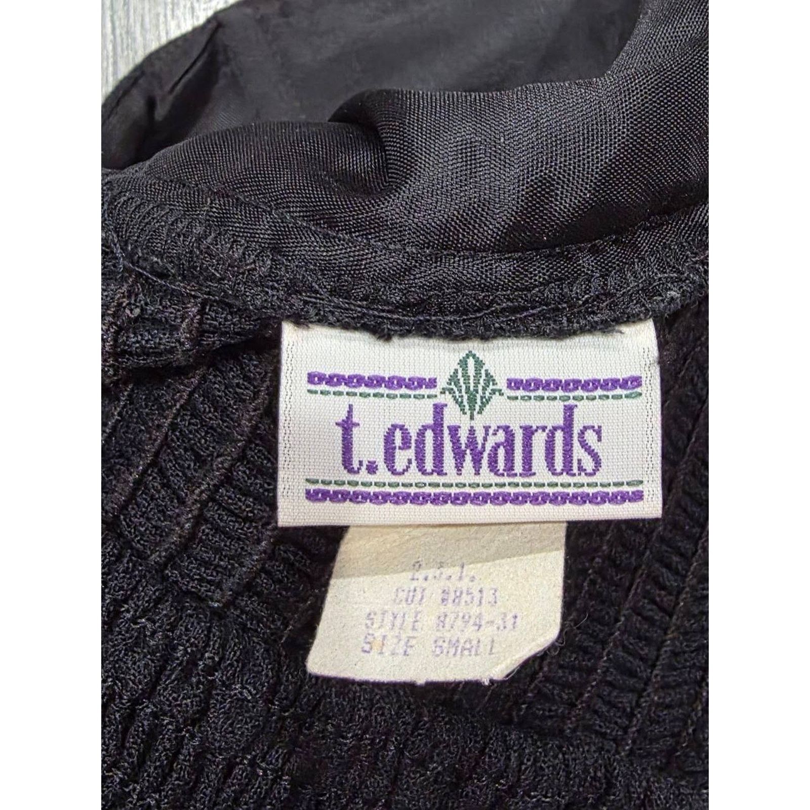 & Other Stories Women's t.edwards Bodycon Y2Kp Top black small A003338 Size S / US 4 / IT 40 - 6 Thumbnail