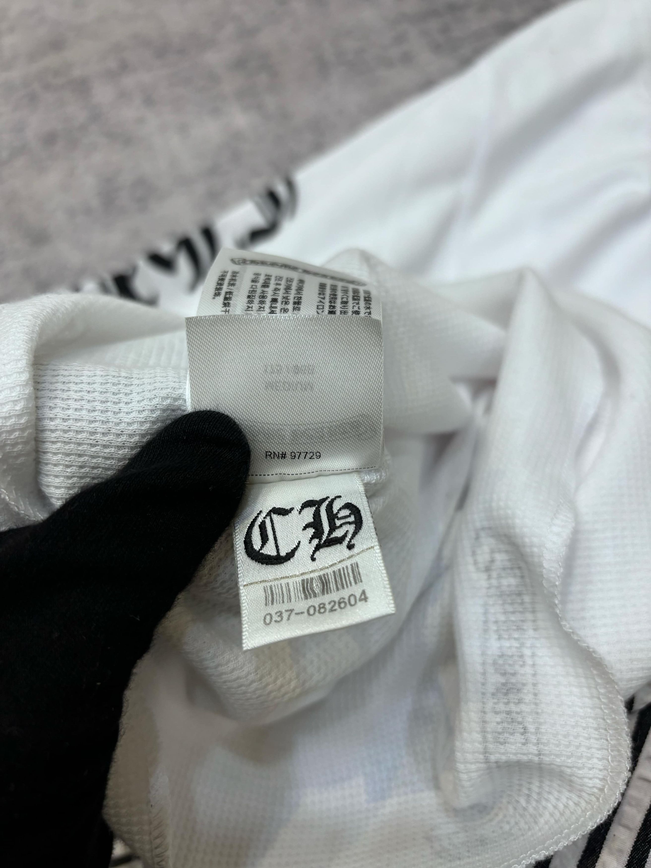 Chrome Hearts CHROME HEARTS Scroll Thermal Long T Shirt Size M / US 6-8 / IT 42-44 - 12 Thumbnail