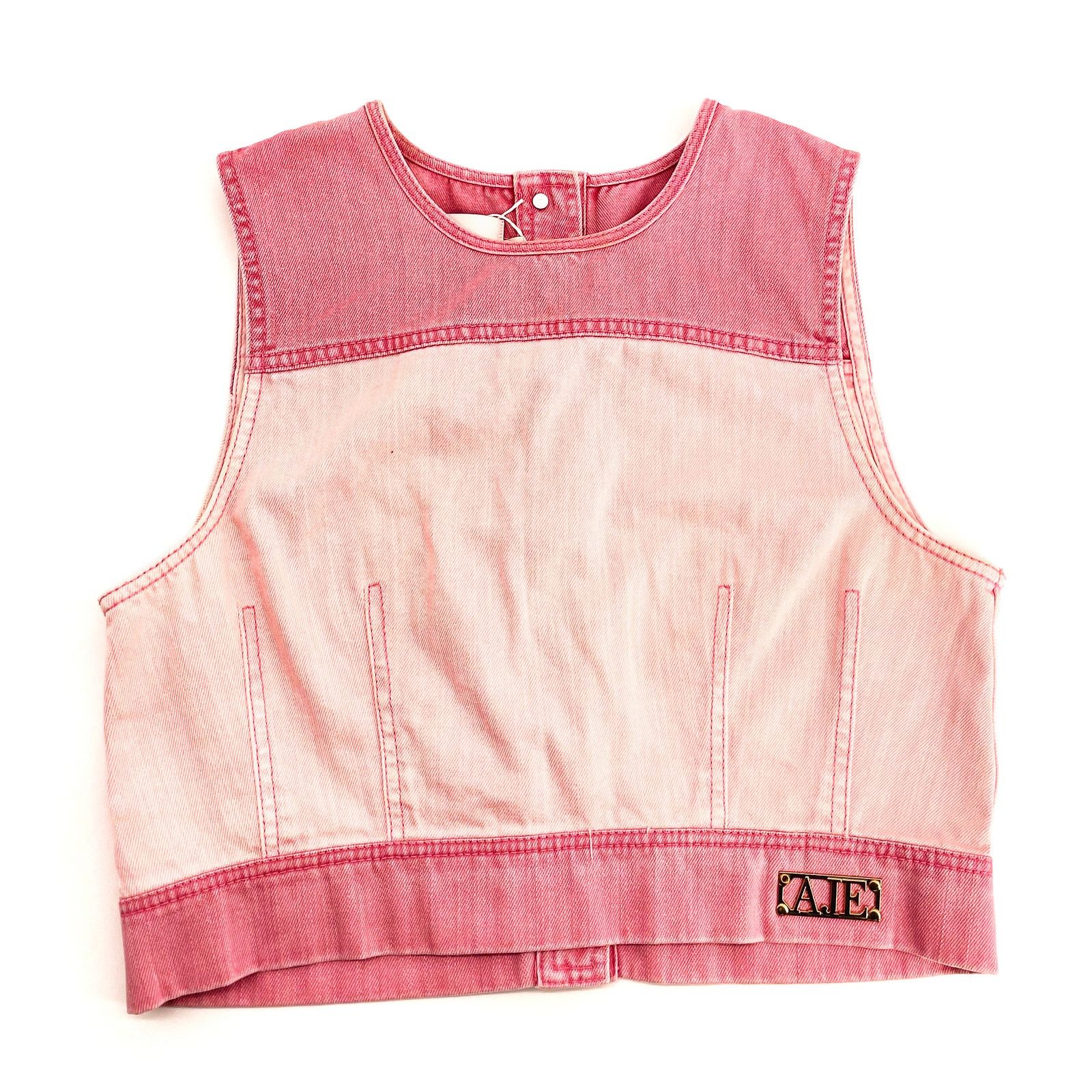 Aje Shades Pink Denim Shell Top Size M / US 6-8 / IT 42-44 - 7 Thumbnail