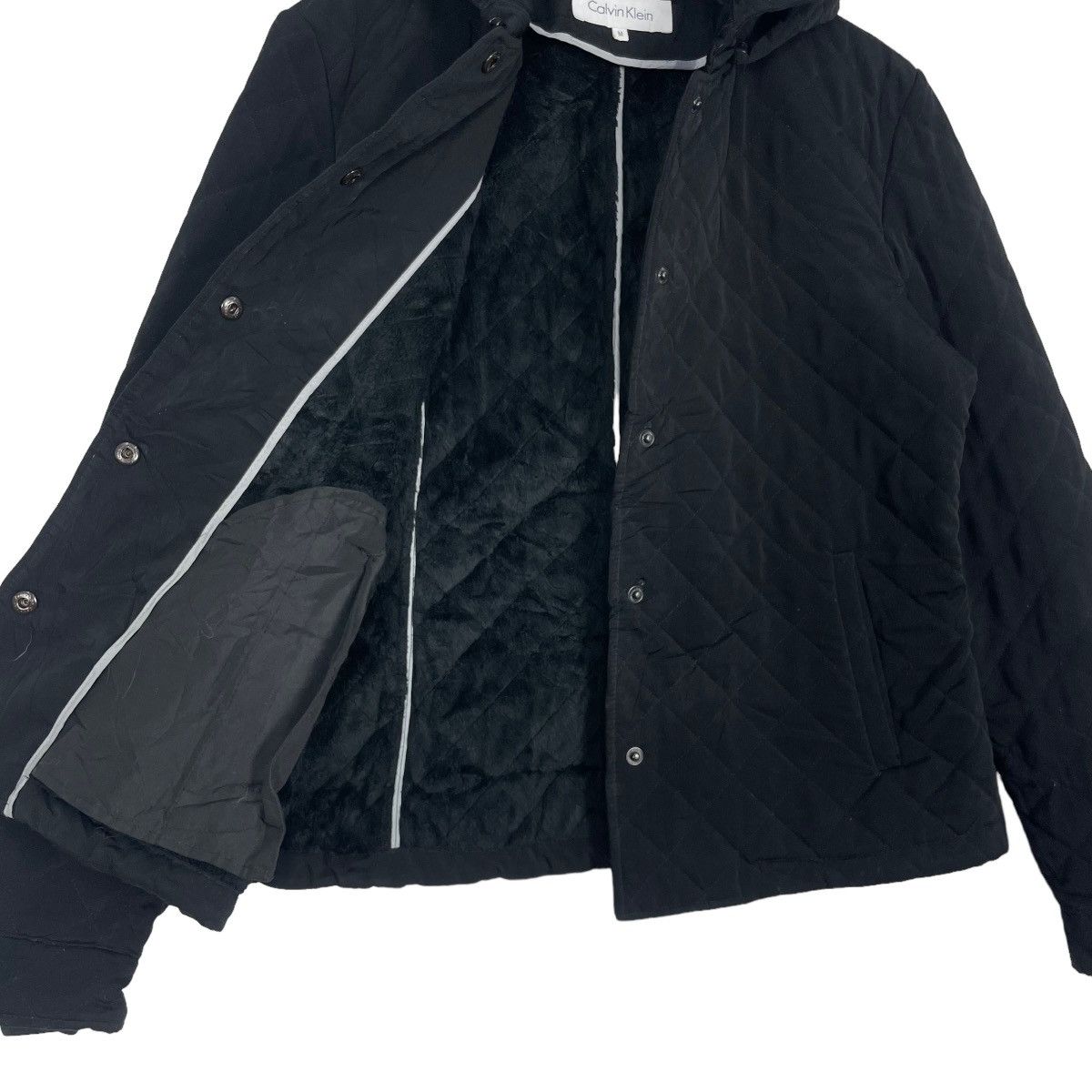 Calvin Klein Vintage CK Calvin Klein Jacket Hoodie Button Up Size US S / EU 44-46 / 1 - 12 Thumbnail