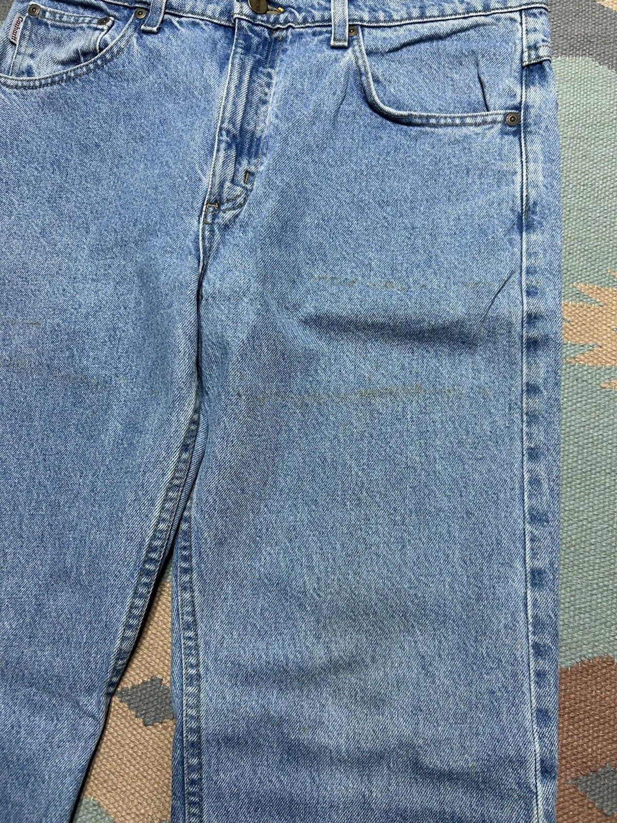 Vintage Vtg Carhartt jeans loose relaxed taper B17 skater work 33x33 Size US 33 - 5 Thumbnail