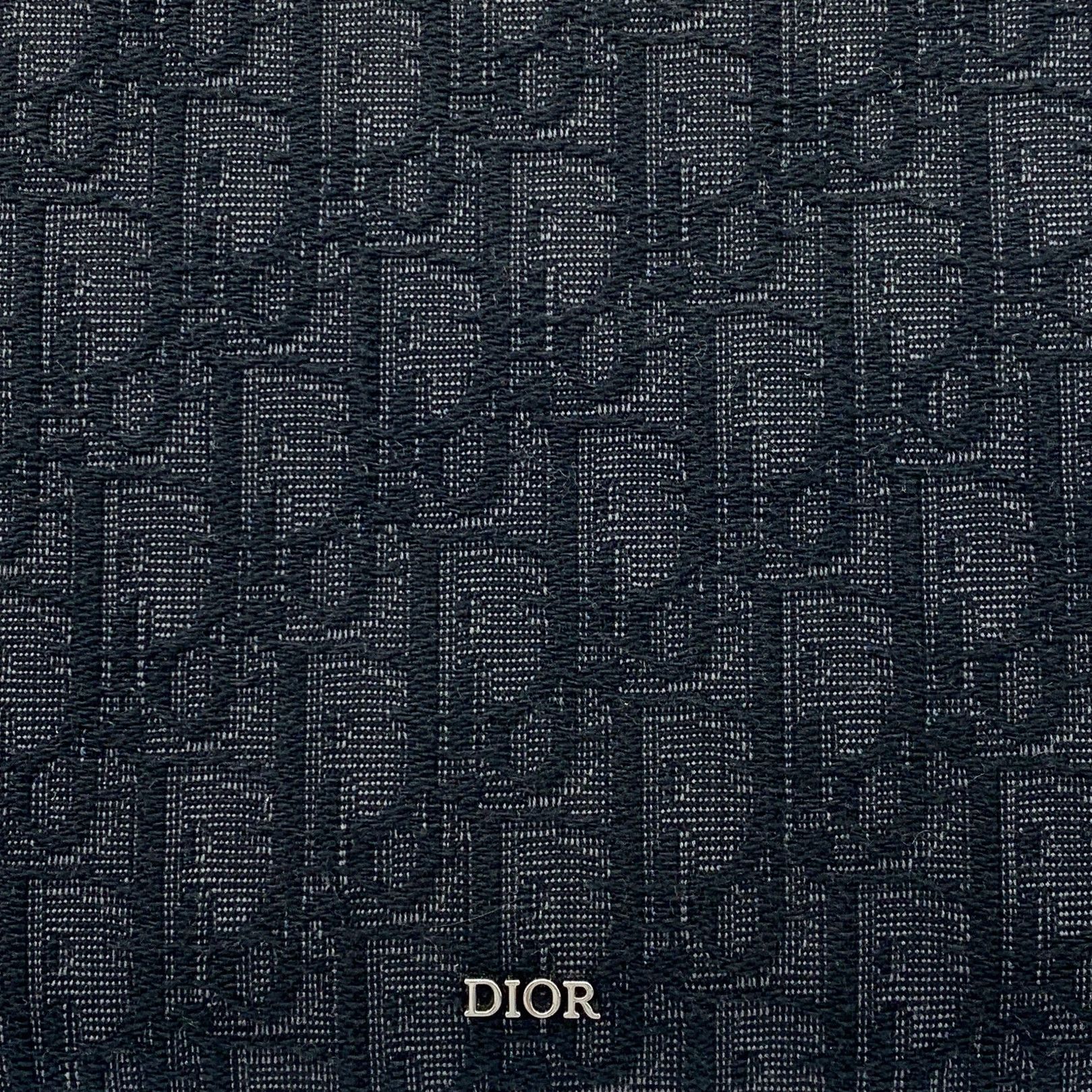 Dior Dior 23 Oblique Logo Clutch Black (26×17 cm) Size ONE SIZE - 8 Thumbnail