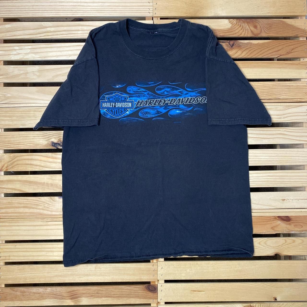 Harley Davidson Harley Davidson CA 2016 Faded Black Biker Tee Size Large Size US L / EU 52-54 / 3 - 1 Thumbnail