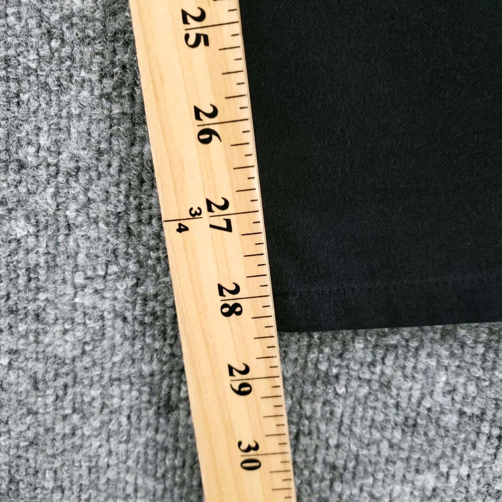 Talbots Talbots Pants Womens 12 Black Dalton Mid Rise Straight Zip Fly Stretch Trouser Size 34" / US 12 / IT 48 - 4 Thumbnail