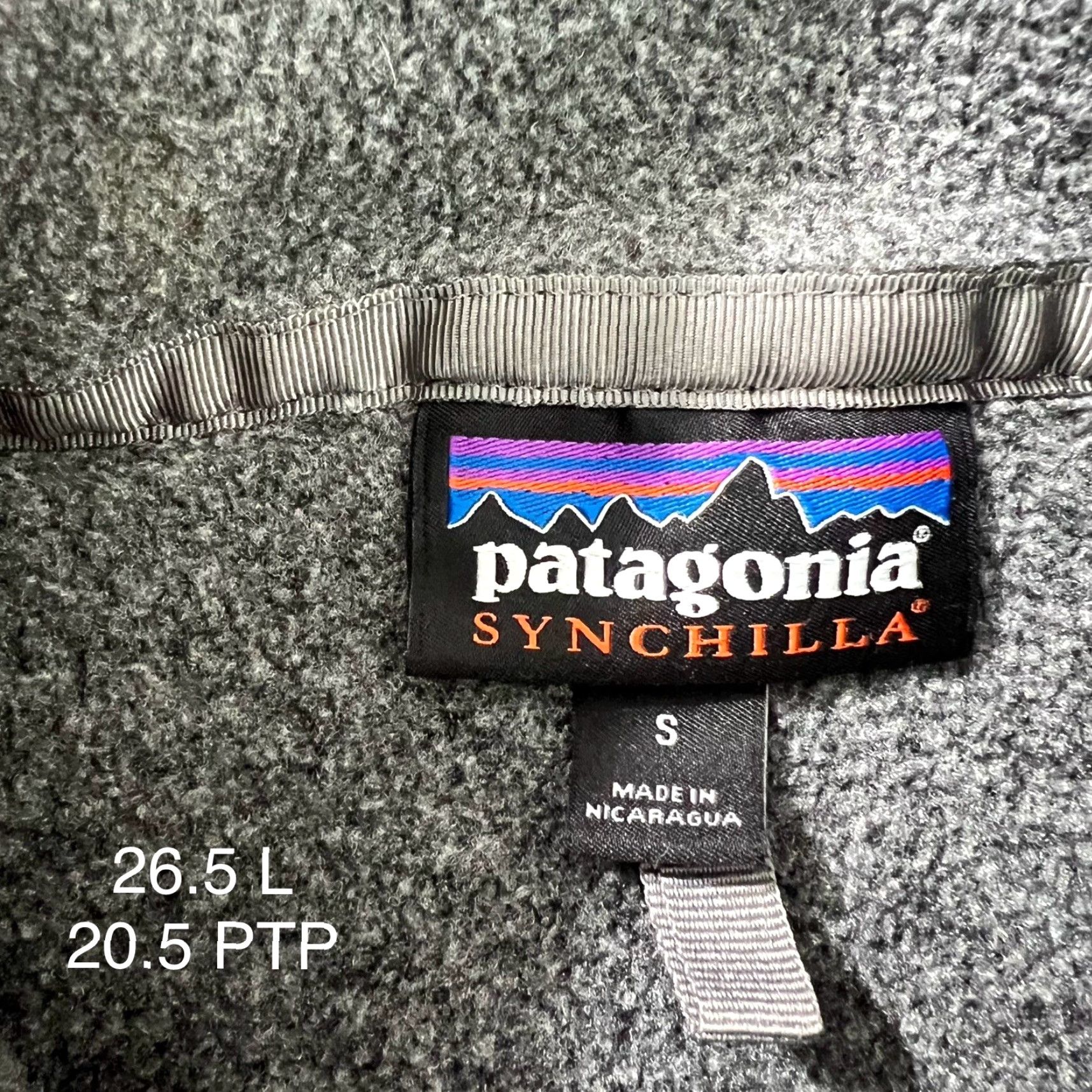 Patagonia Patagonia Synchilla Jacket Small Gray Full Zip Mens Vintage? No Size US S / EU 44-46 / 1 - 7 Thumbnail