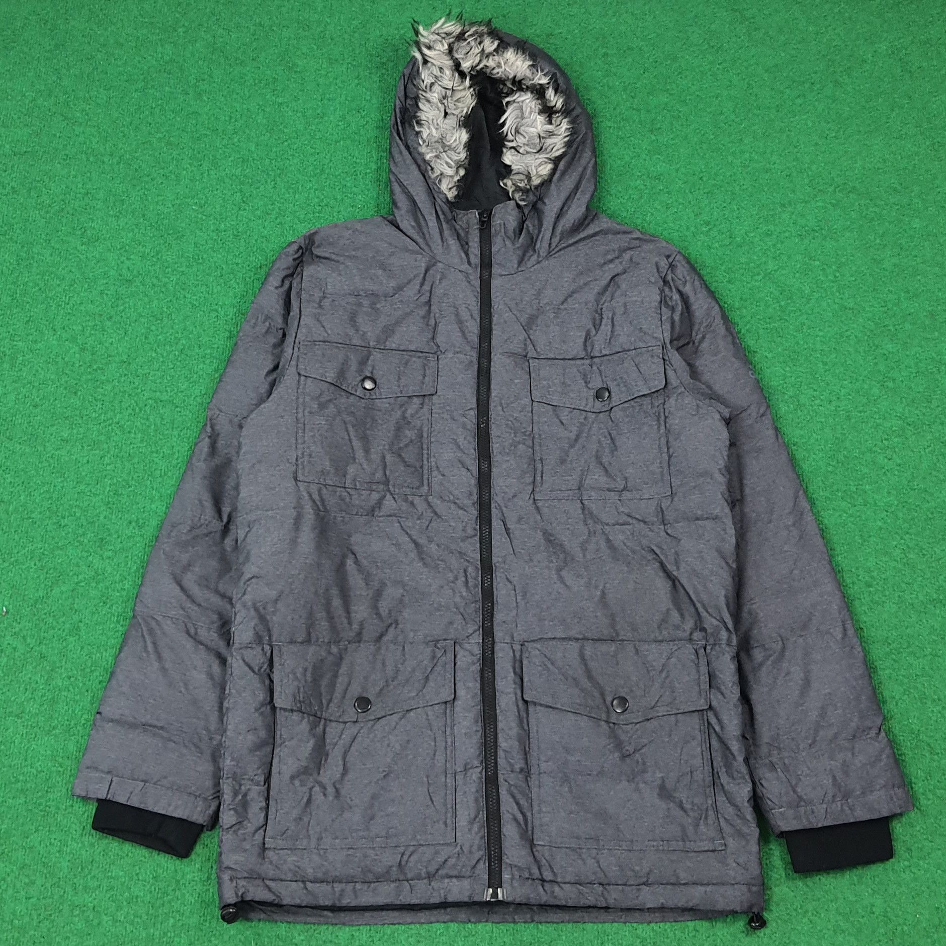 Adidas Vintage Adidas Fur Custom Yohji Yamamoto Logo Parka C278N25 Size US M / EU 48-50 / 2 - 4 Thumbnail