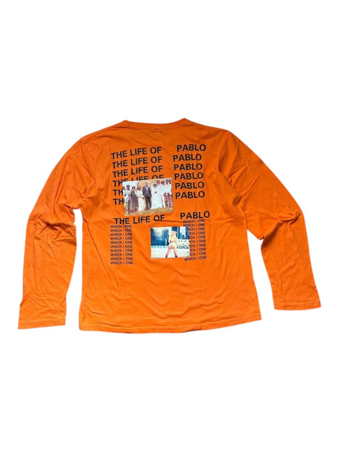 Kanye West Kanye West The Life of Pablo I feel like long sleeve t shirt Size US L / EU 52-54 / 3 - 1 Thumbnail
