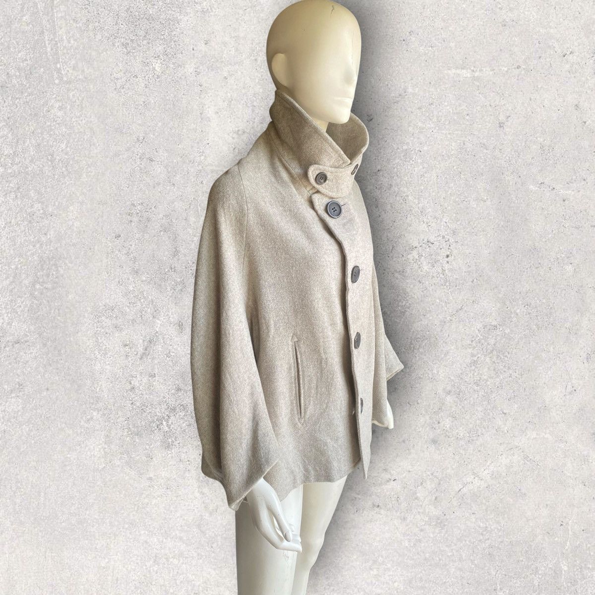 Yohji Yamamoto Y’s Airy Mosser Coat Size M / US 6-8 / IT 42-44 - 3 Thumbnail