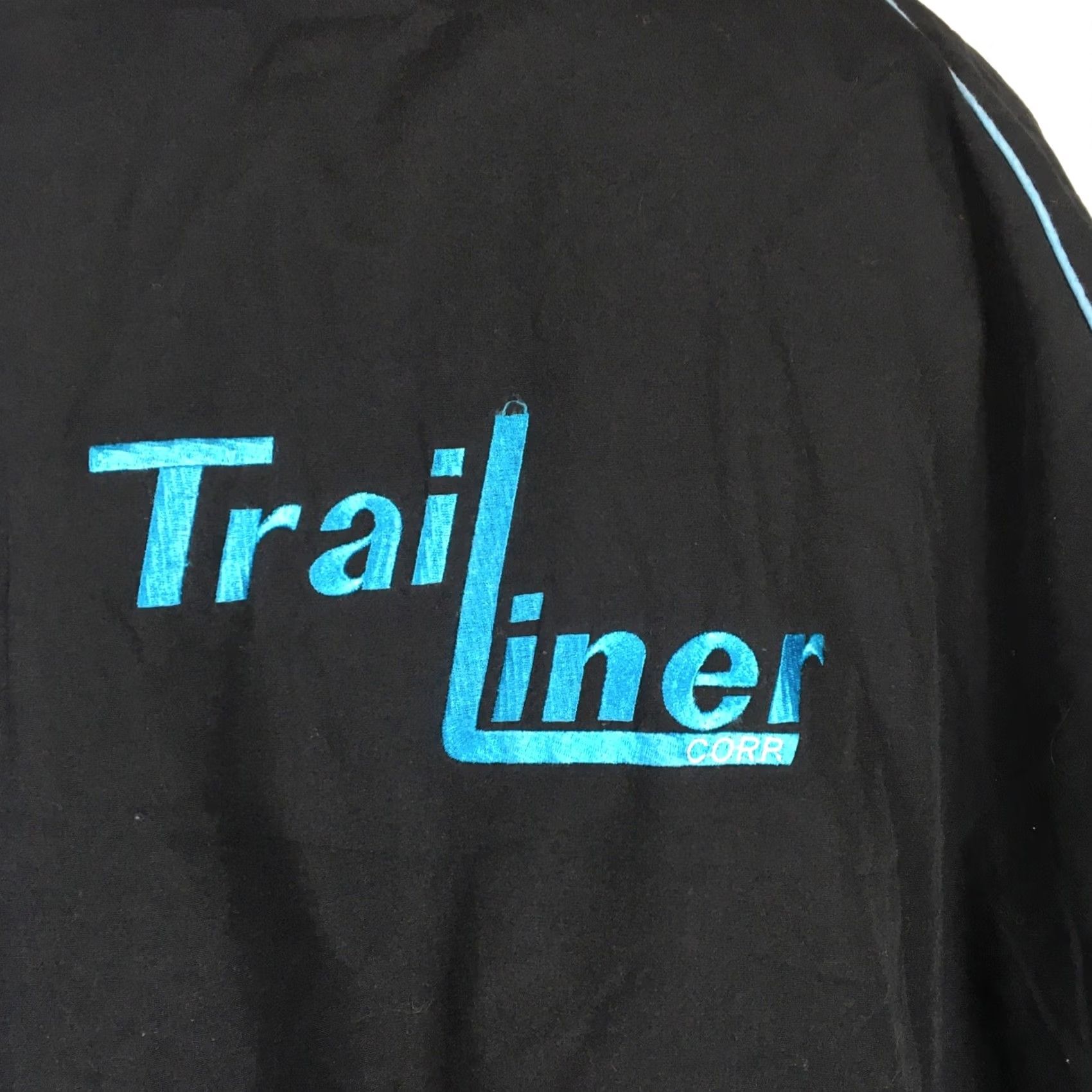 Vintage 90s Trailiner Trucking Jacket - Black - Aztec Tribal - Westark Size US XL / EU 56 / 4 - 6 Thumbnail
