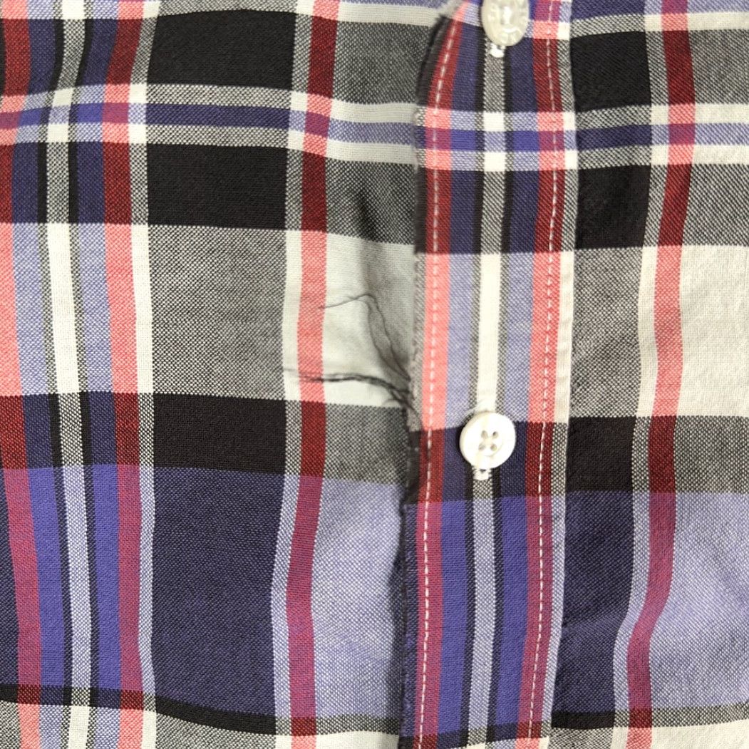 Vintage Cinch Western Shirt XL Adult Purple White Plaid Cowboy Work Shirt Size US XL / EU 56 / 4 - 6 Thumbnail
