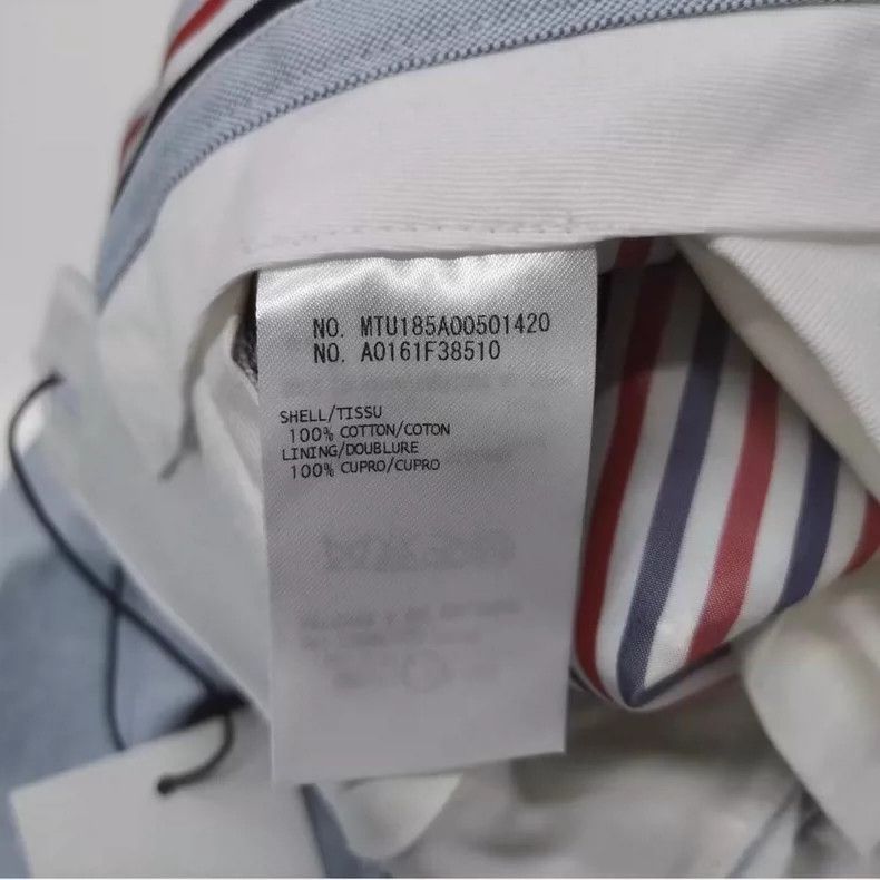 Thom Browne Thom browne Size0 Haze blue suit pants Size US 27 - 5 Thumbnail