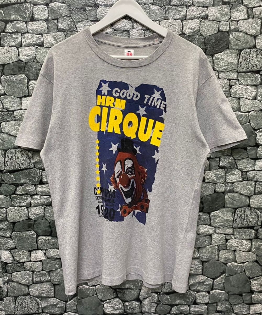 HRMTG Vintage HR Market Cirque Japanese Brand Distressed Tshirt Size US M / EU 48-50 / 2 - 1 Thumbnail