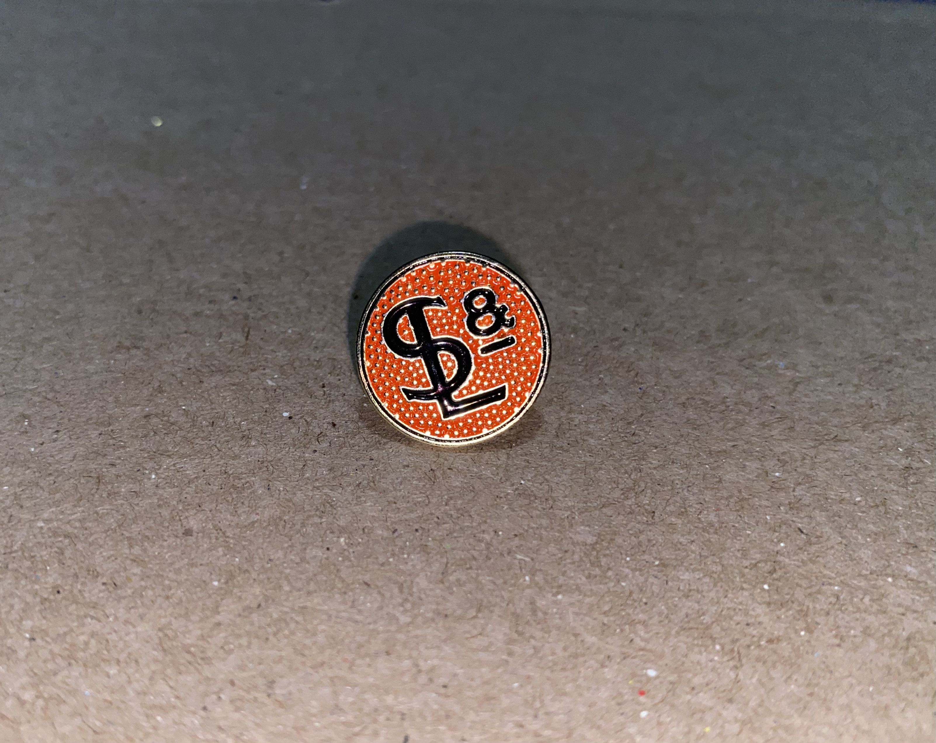 Other S&L S & L SL Slow and Low Whiskey brand Enamel Lapel Pin Hat Size ONE SIZE - 1 Thumbnail