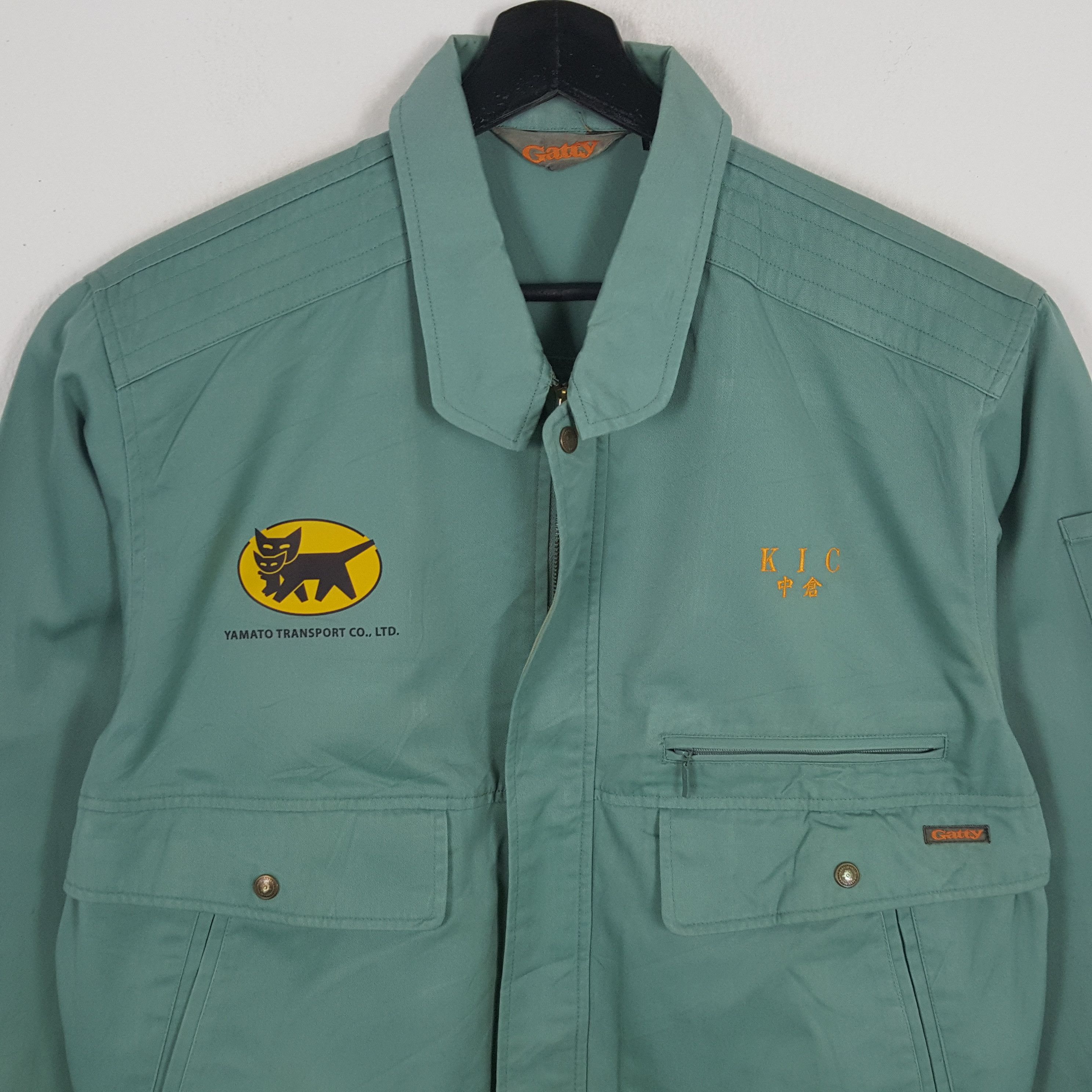 Vintage YAMATO TRANSPORT Japanese Workwear Style Custom Jacket Size US M / EU 48-50 / 2 - 4 Thumbnail