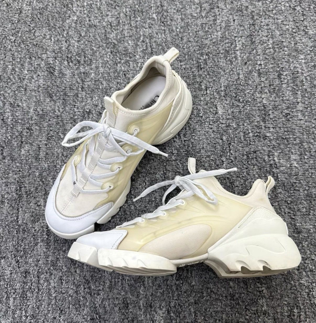 Dior Dior D-Connect white dad sneakers K12 Size US 8.5 / IT 38.5 - 1 Thumbnail