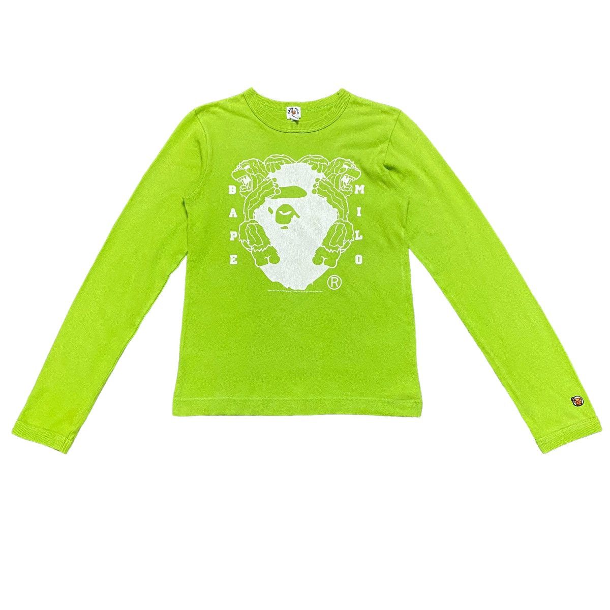 Bape Baby Milo Long Sleeve Tee Size S / US 4 / IT 40 - 1 Thumbnail