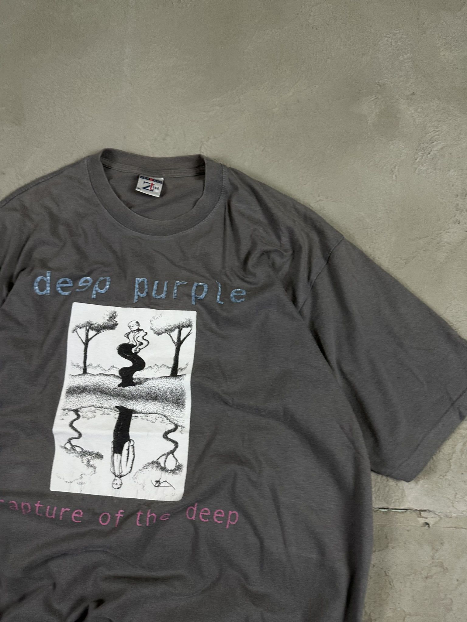 Band Tees 00s Vintage Deep Purple Reparture of The Deeop Tour T-shirt Size US XL / EU 56 / 4 - 7 Thumbnail