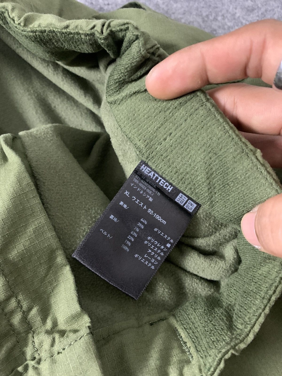 Japanese Brand × Uniqlo Vintage Green 'Uniqlo' Warm Linenpants Size US 30 / EU 46 - 8 Thumbnail