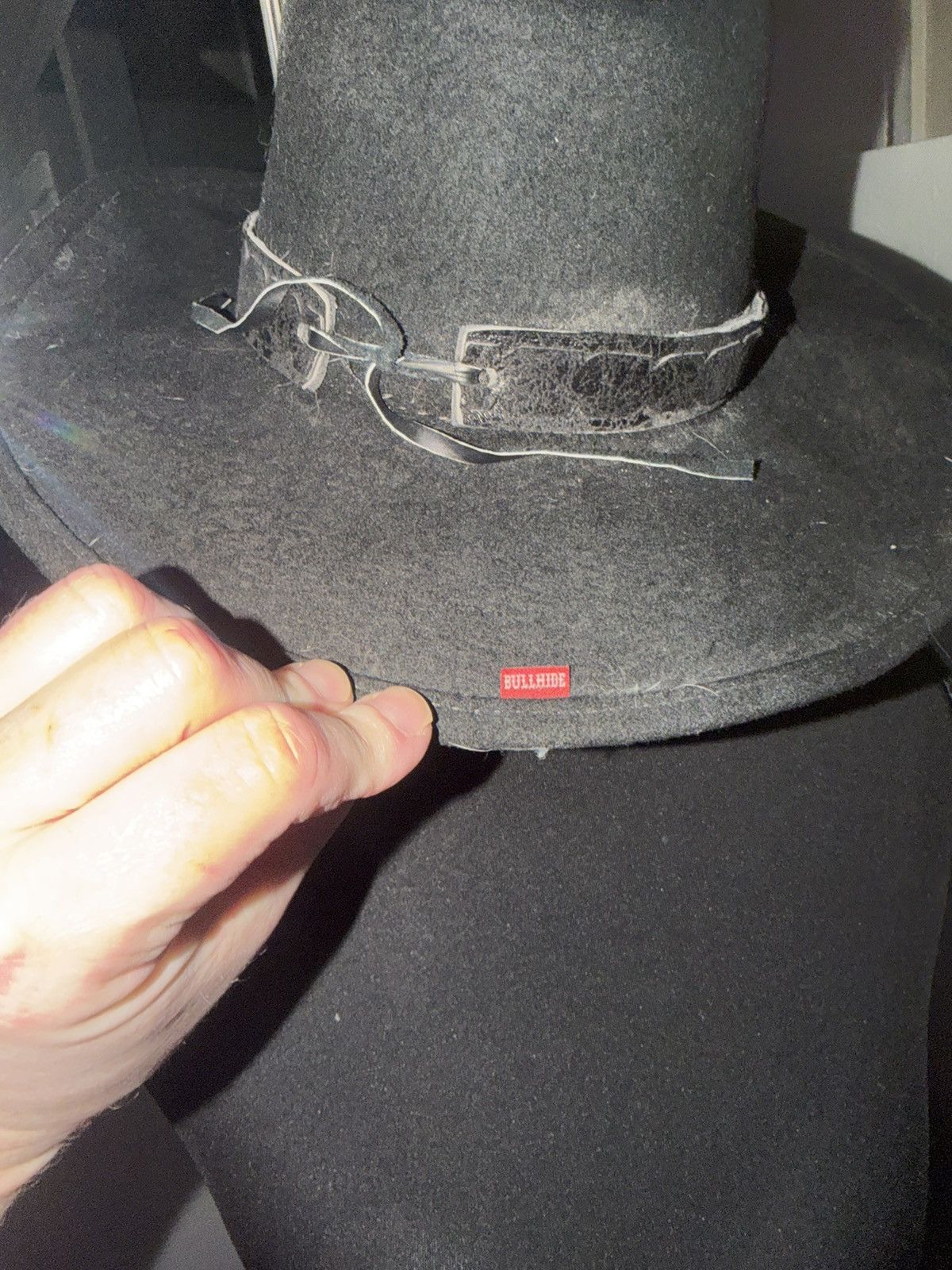 Other Bullhide Rollin Thunder Black Wool Western Cowboy Hat Size ONE SIZE - 4 Thumbnail