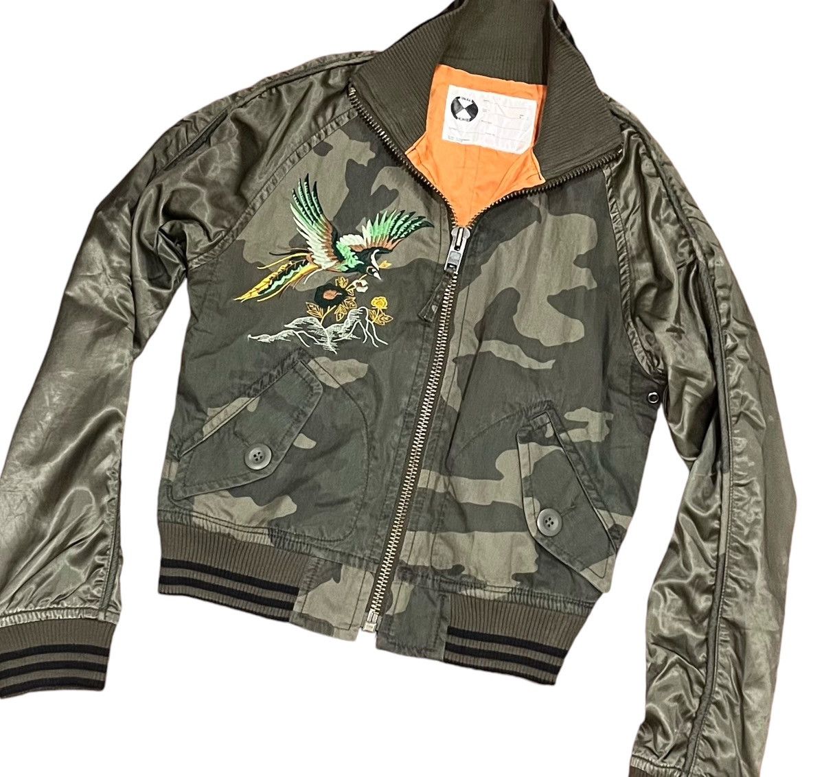 Final Home *FINAL DROP* final home military embroidered bomber jacket Size US S / EU 44-46 / 1 - 2 Thumbnail
