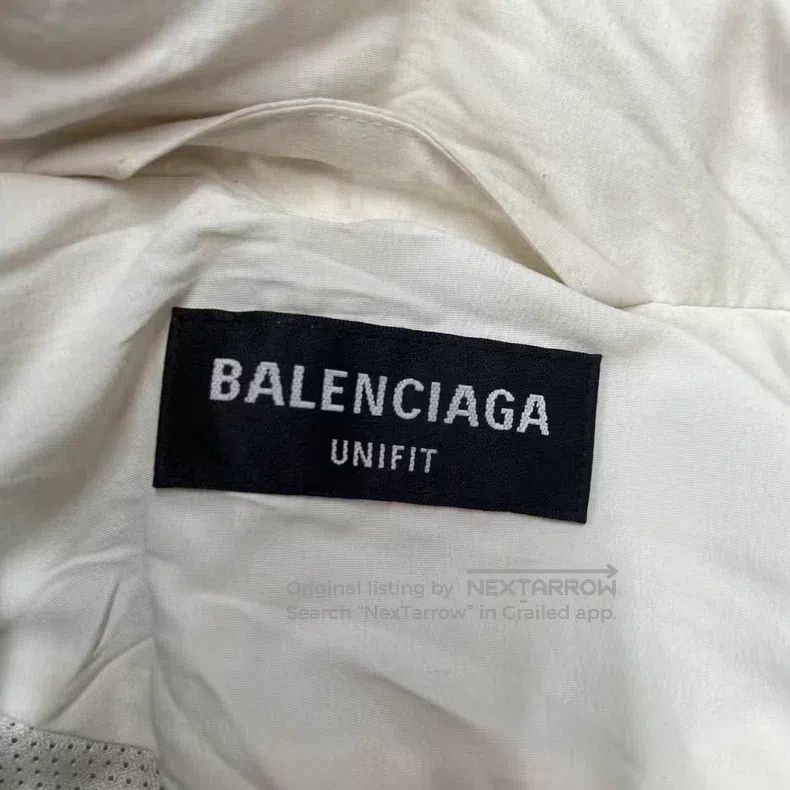 Balenciaga Balenciaga White padded nylon sport jacket Size US M / EU 48-50 / 2 - 5 Thumbnail