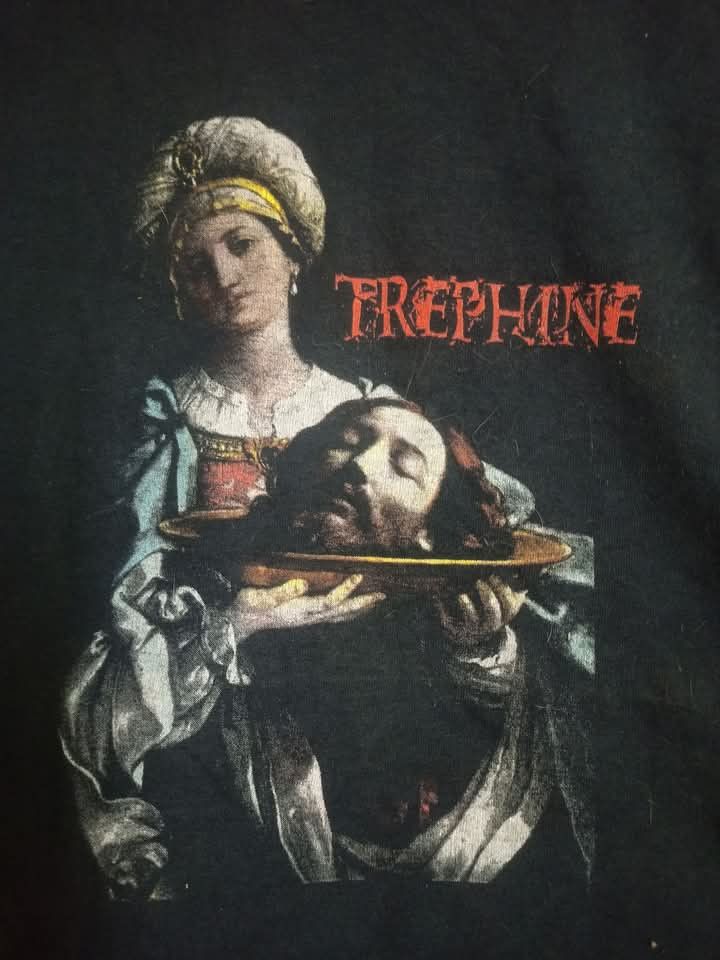 Band Tees Vintage Y2k Metal Band Trephine Rare Size US L / EU 52-54 / 3 - 3 Thumbnail