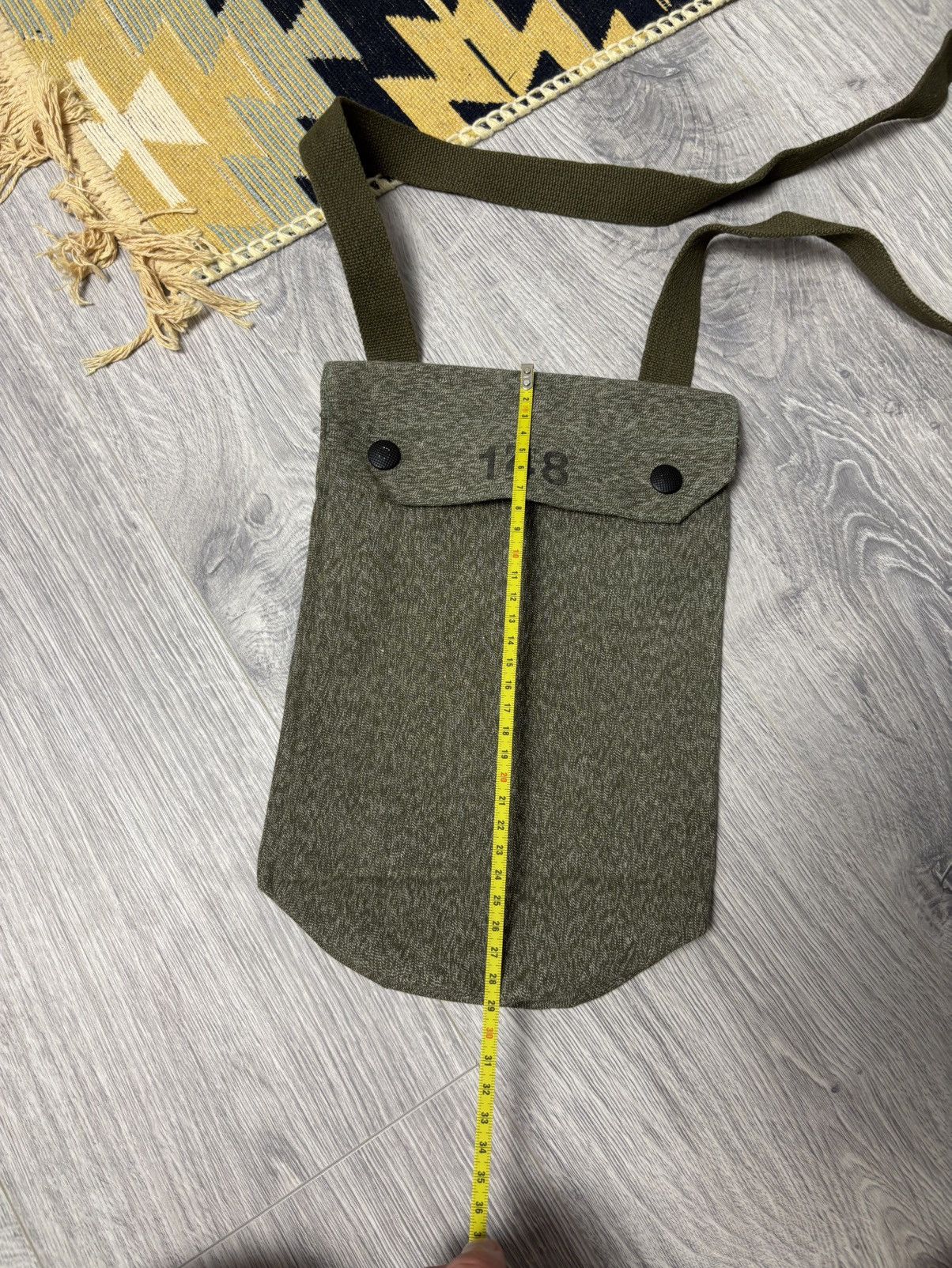 Other Vintage Rare Swiss Army 1964 Side Bag Satchel gas mask Size ONE SIZE - 11 Thumbnail