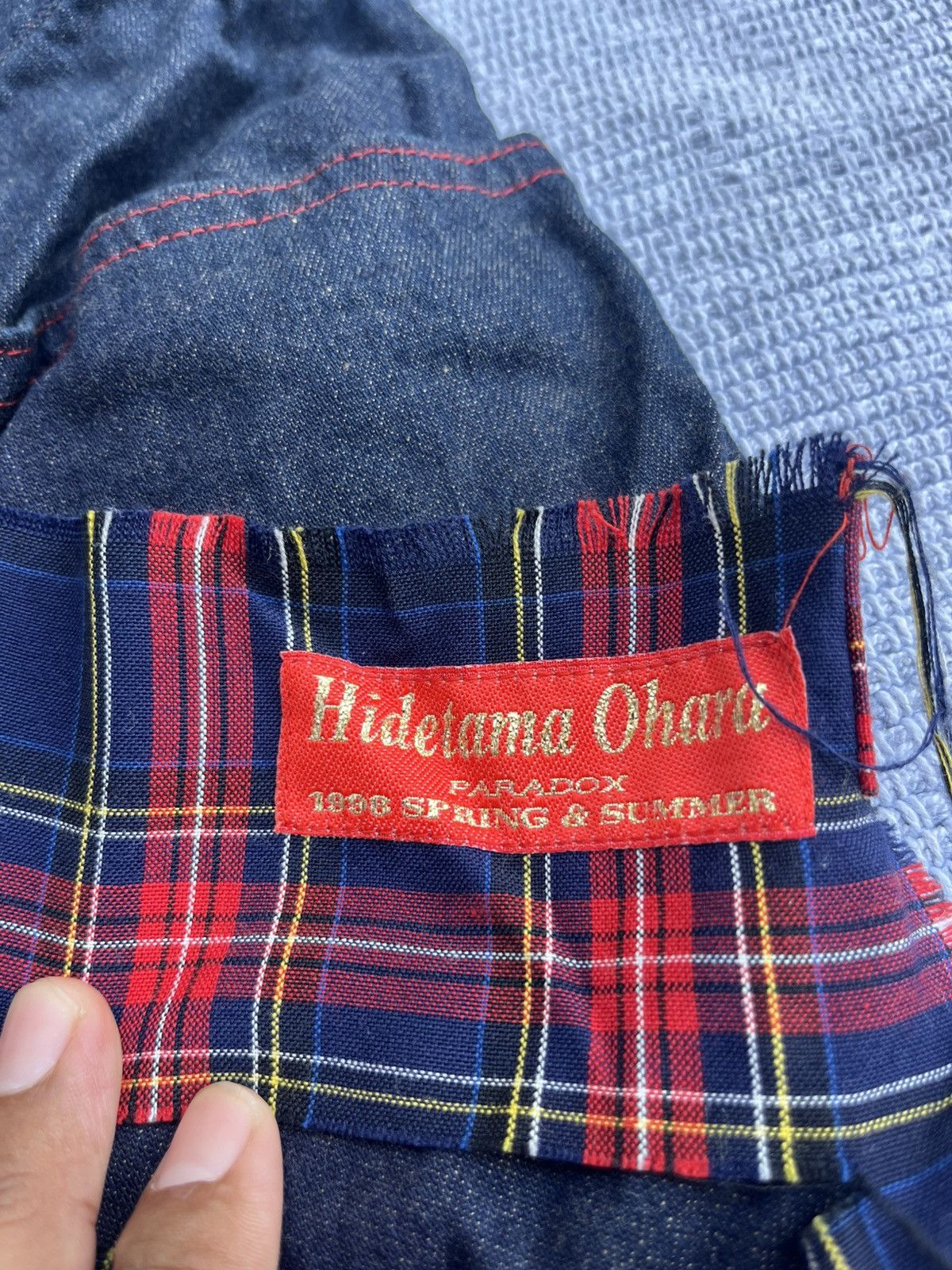 Japanese Brand Hidetama Ohara; PARADOX ss1998 Size US 30 / EU 46 - 5 Thumbnail