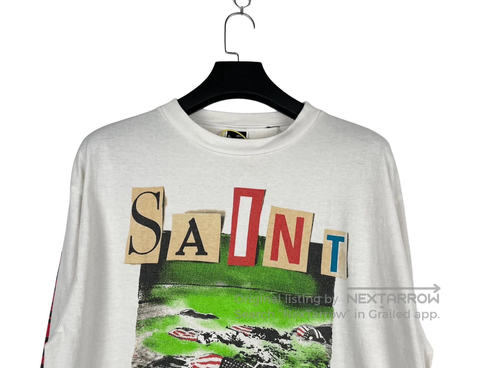 Saint Michael Saint Michael Collaboration Vintage Long Sleeve Size US L / EU 52-54 / 3 - 3 Thumbnail