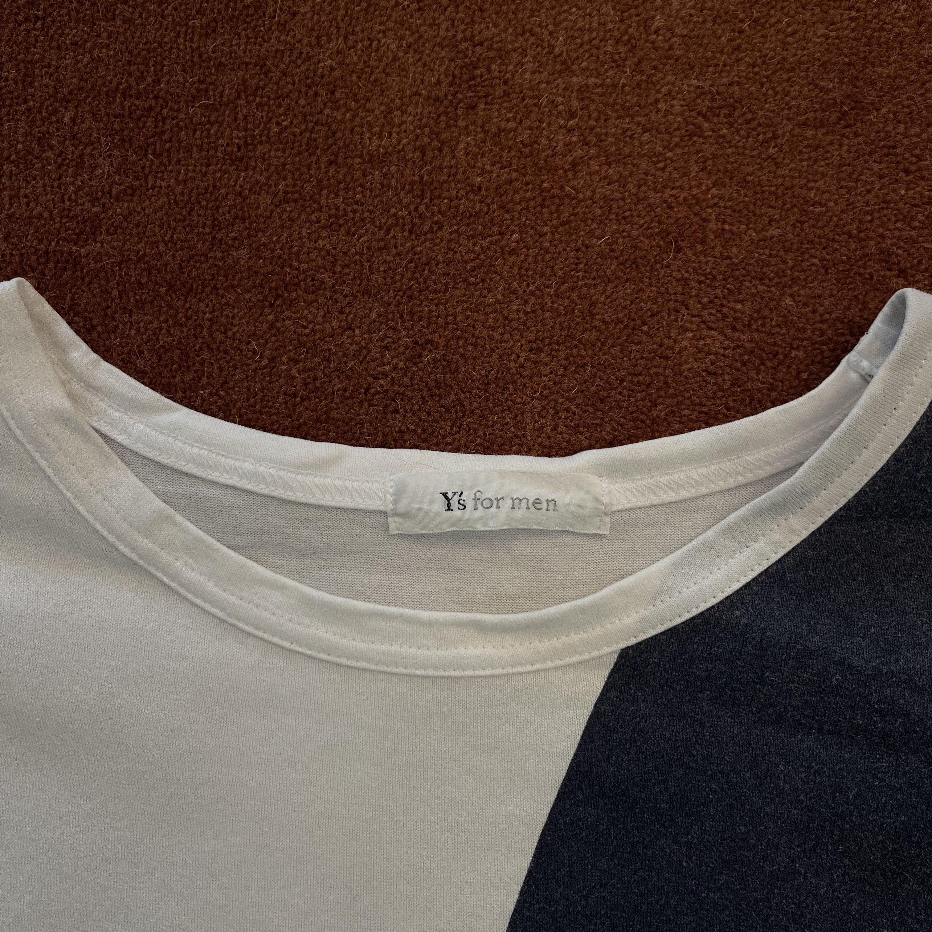 Y's for Men × Yohji Yamamoto Y's for Men Geometric T-Shirt Size US L / EU 52-54 / 3 - 3 Thumbnail