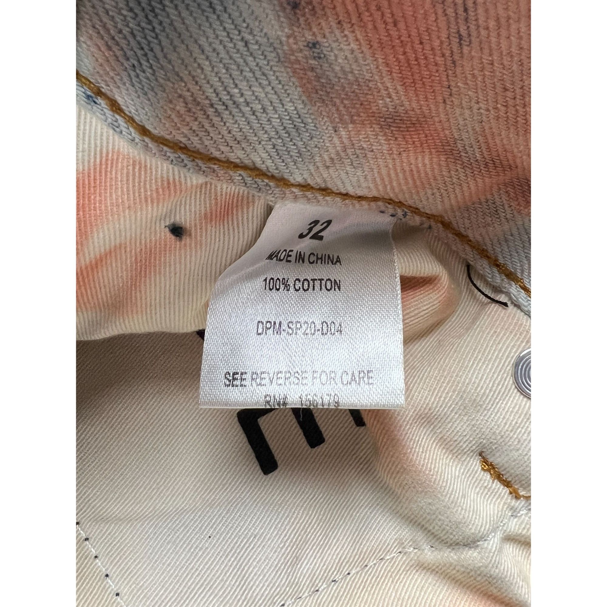 Other Dope Multicolour Skinny Denim Jeans Pants (Y0968) Size US 32 / EU 48 - 7 Thumbnail
