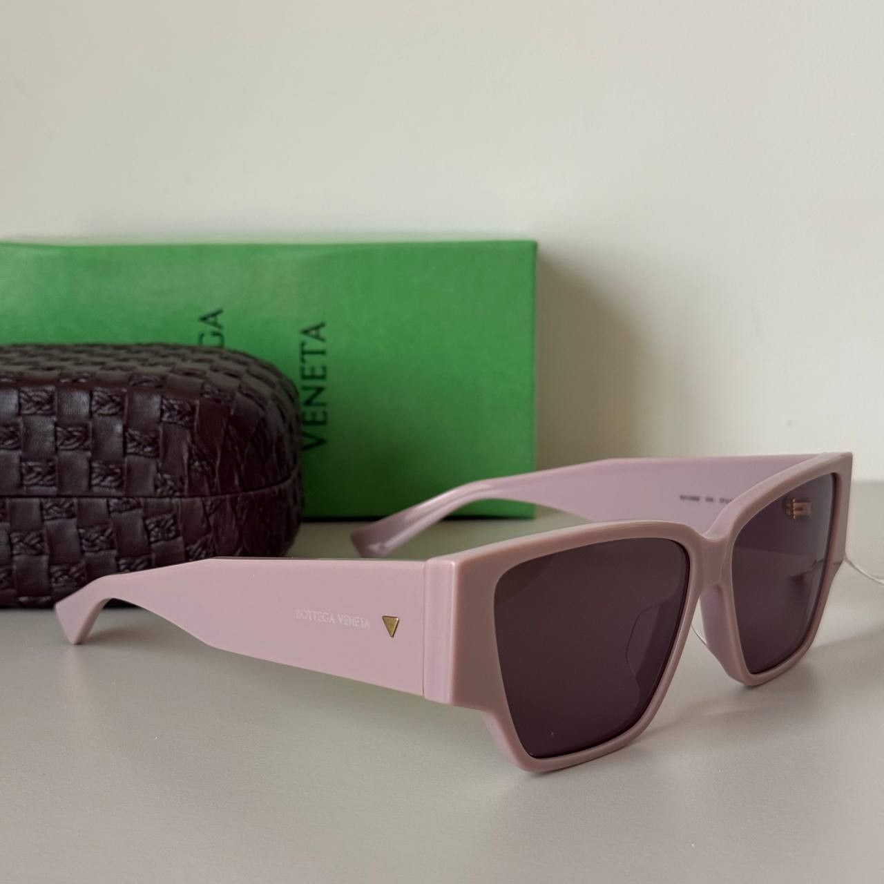 Bottega Veneta Bottega Veneta BV1285S 004 Pink Sunglasses, New with Tags Size ONE SIZE - 2 Thumbnail