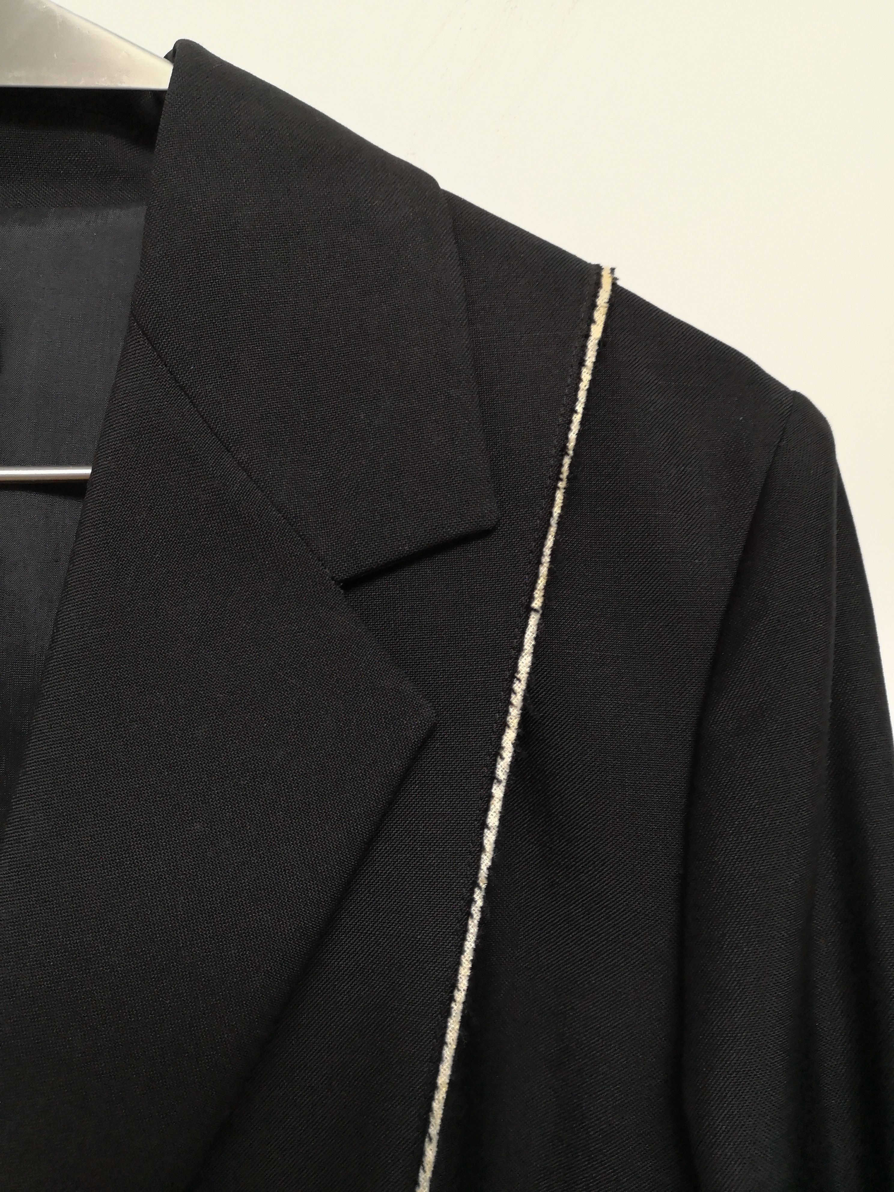 Jil Sander Wool Mohair Pleated Blazer Jacket Size S / US 4 / IT 40 - 5 Thumbnail