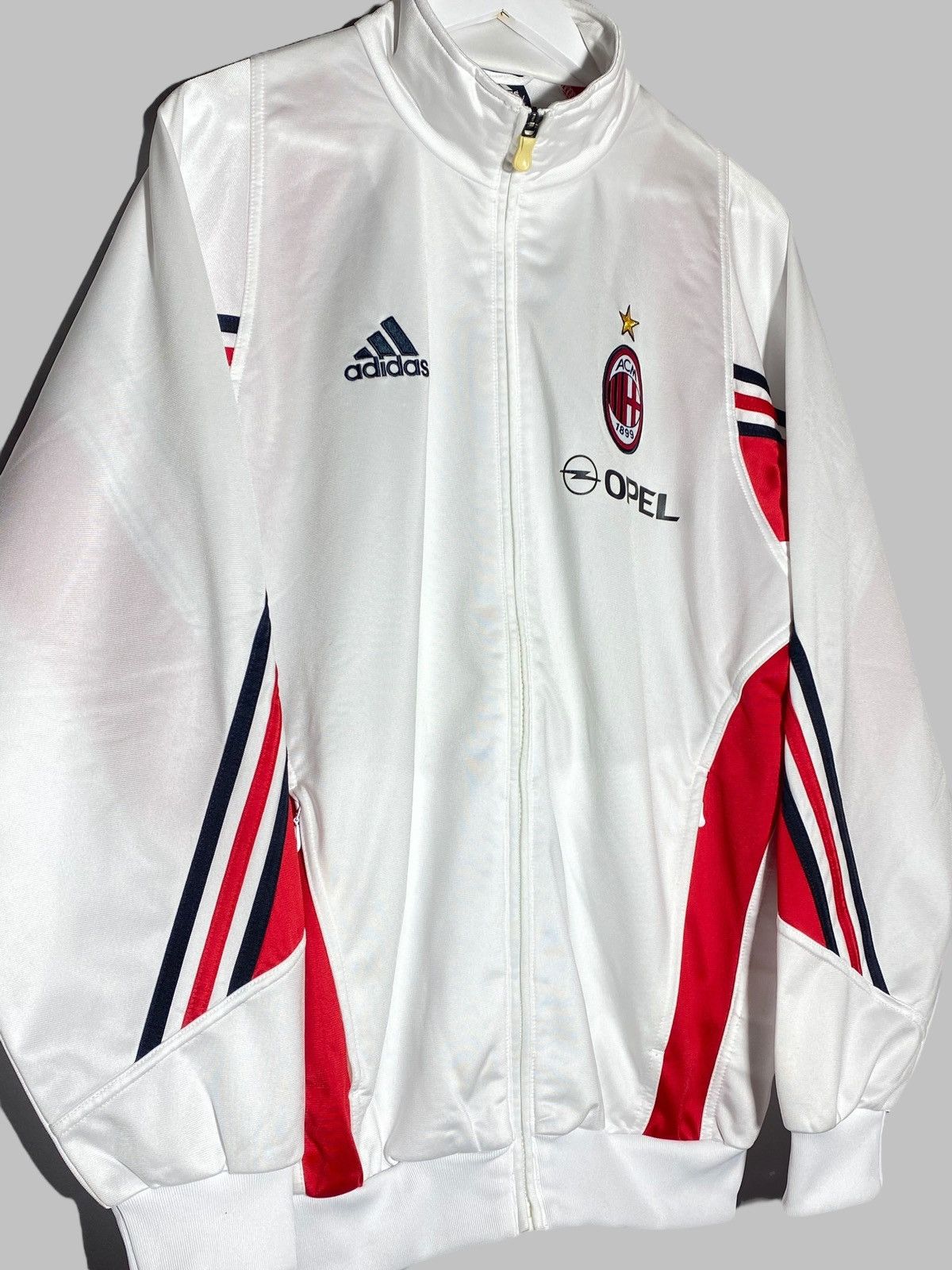 ac milan 90s アップジャージ　セットアップ Rare Vintage Adidas AC Milan 90s jumpsuit overalls men's