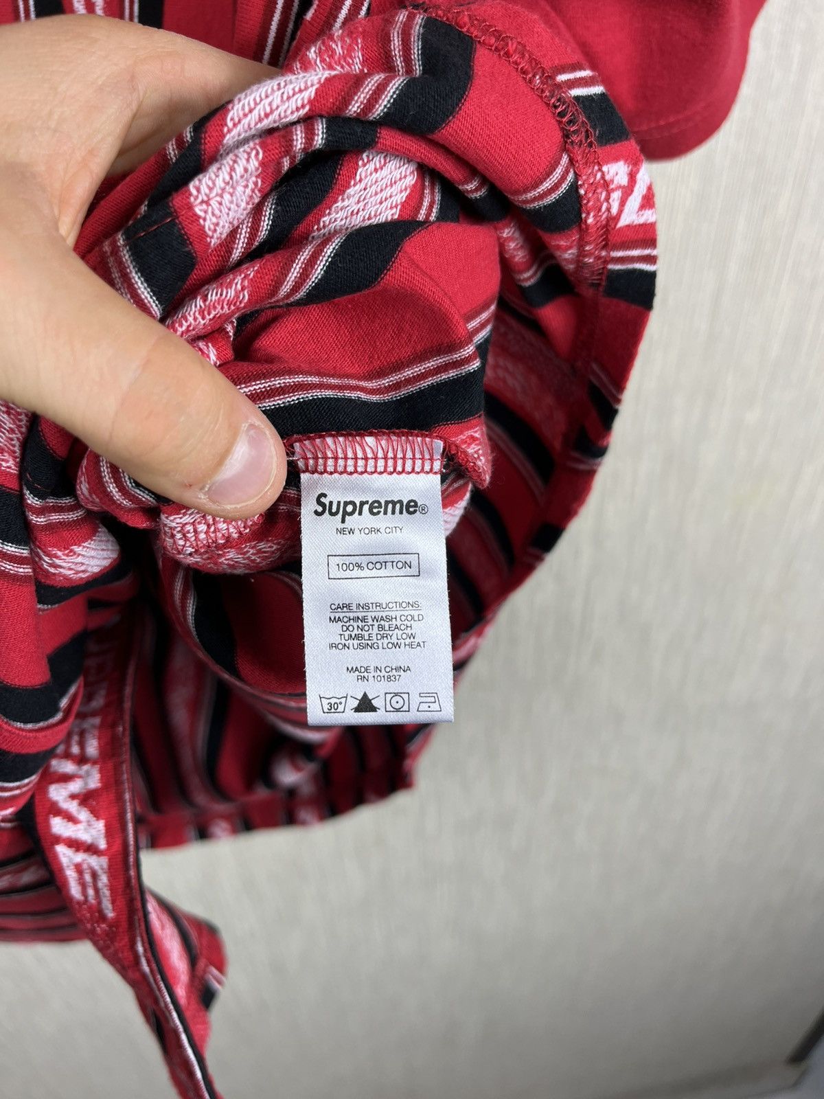 Supreme Supreme jacquard logo baseball jersey knit shirt button up Size US M / EU 48-50 / 2 - 14 Thumbnail