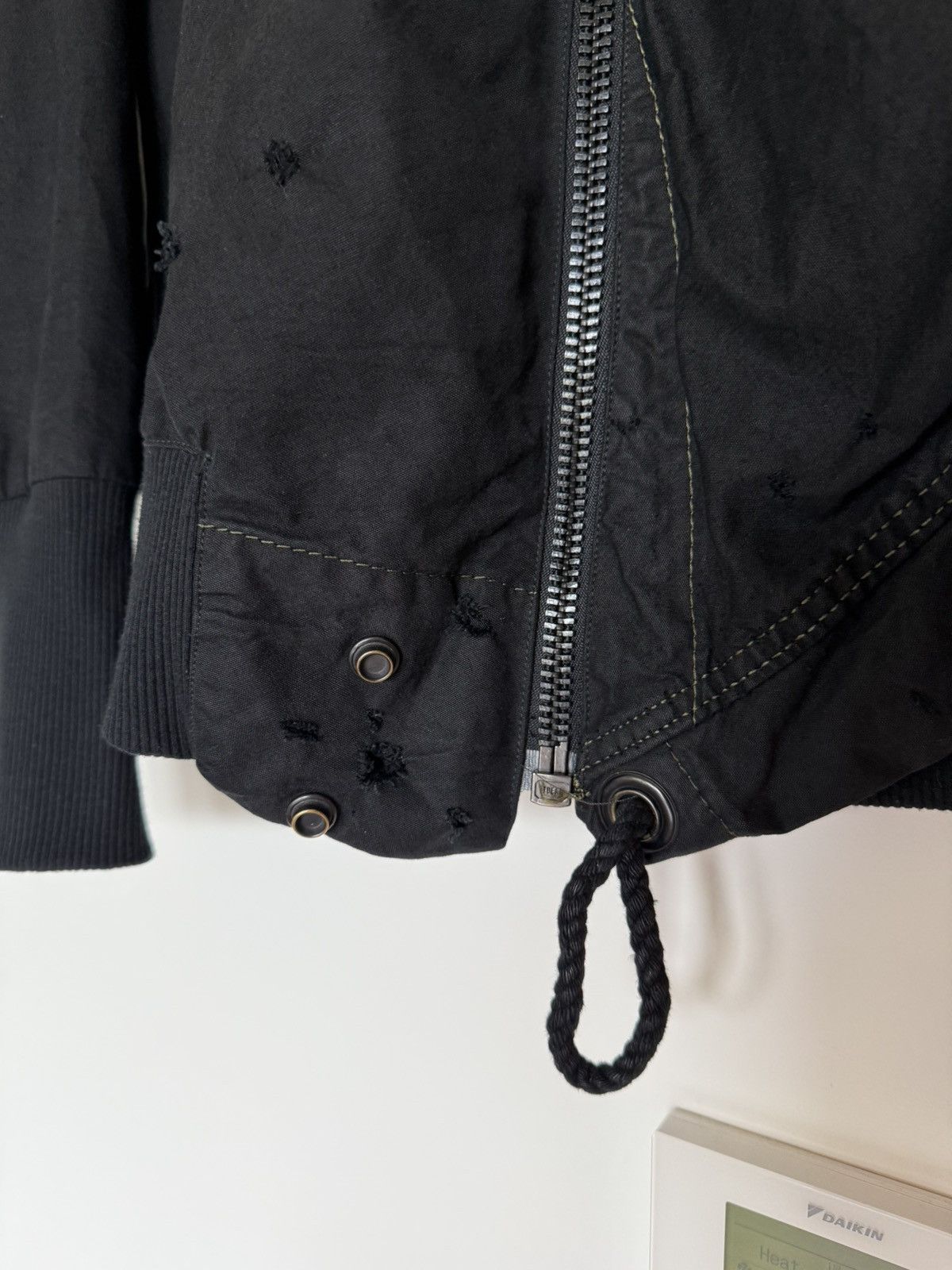 Greg Lauren Tent Zip Jacket Black Size US M / EU 48-50 / 2 - 5 Thumbnail
